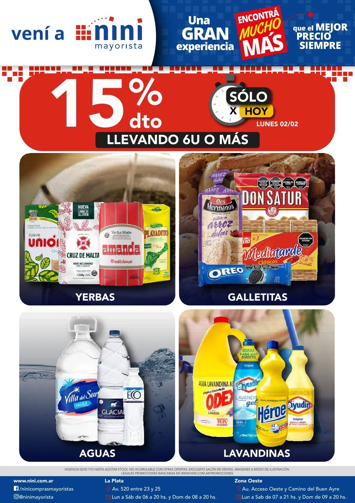 Nini Mayorista - 2 de febrero 9 de febrero 2026