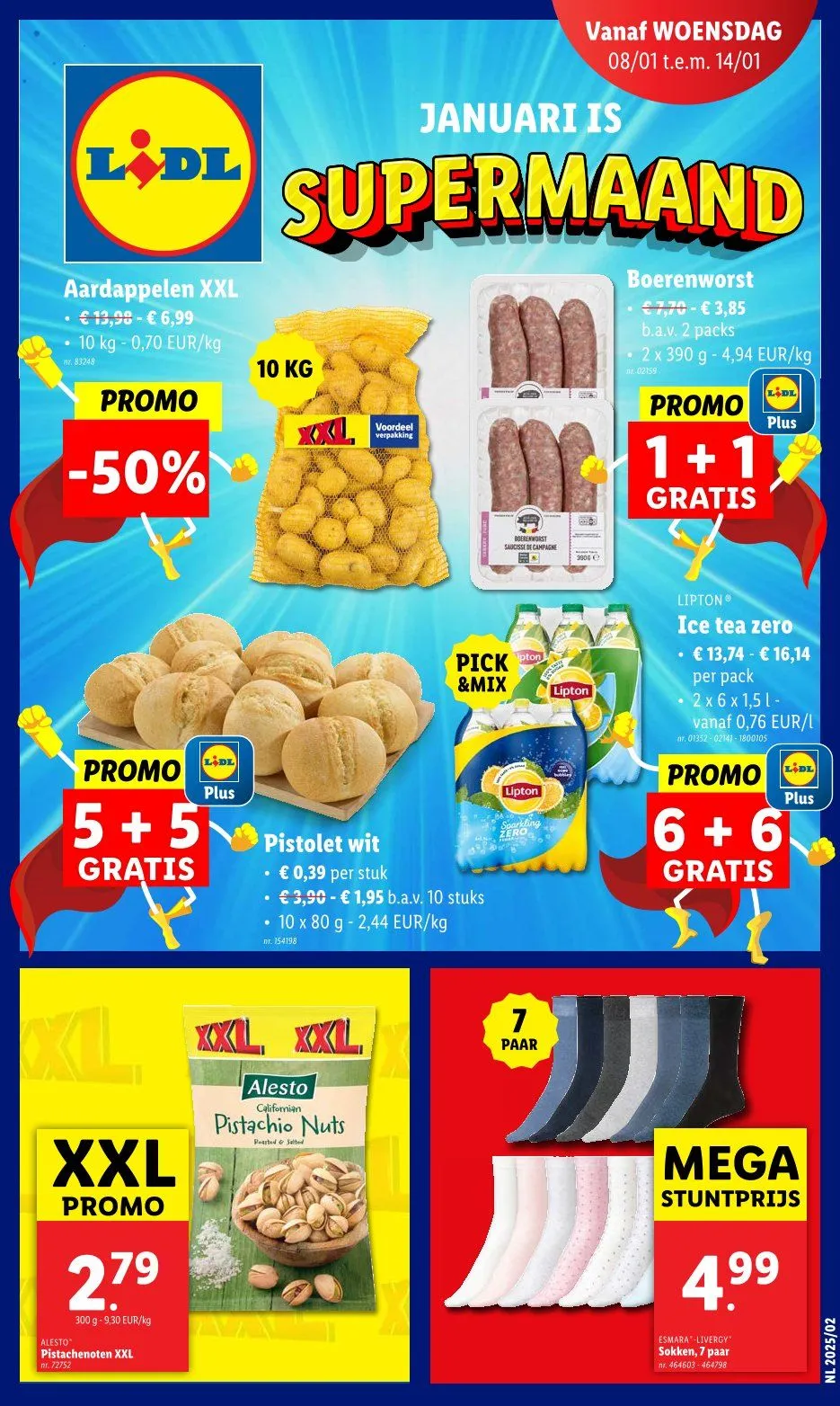 Aldi Promoties van 8 januari tot 14 januari 2025 - folder pagina 1
