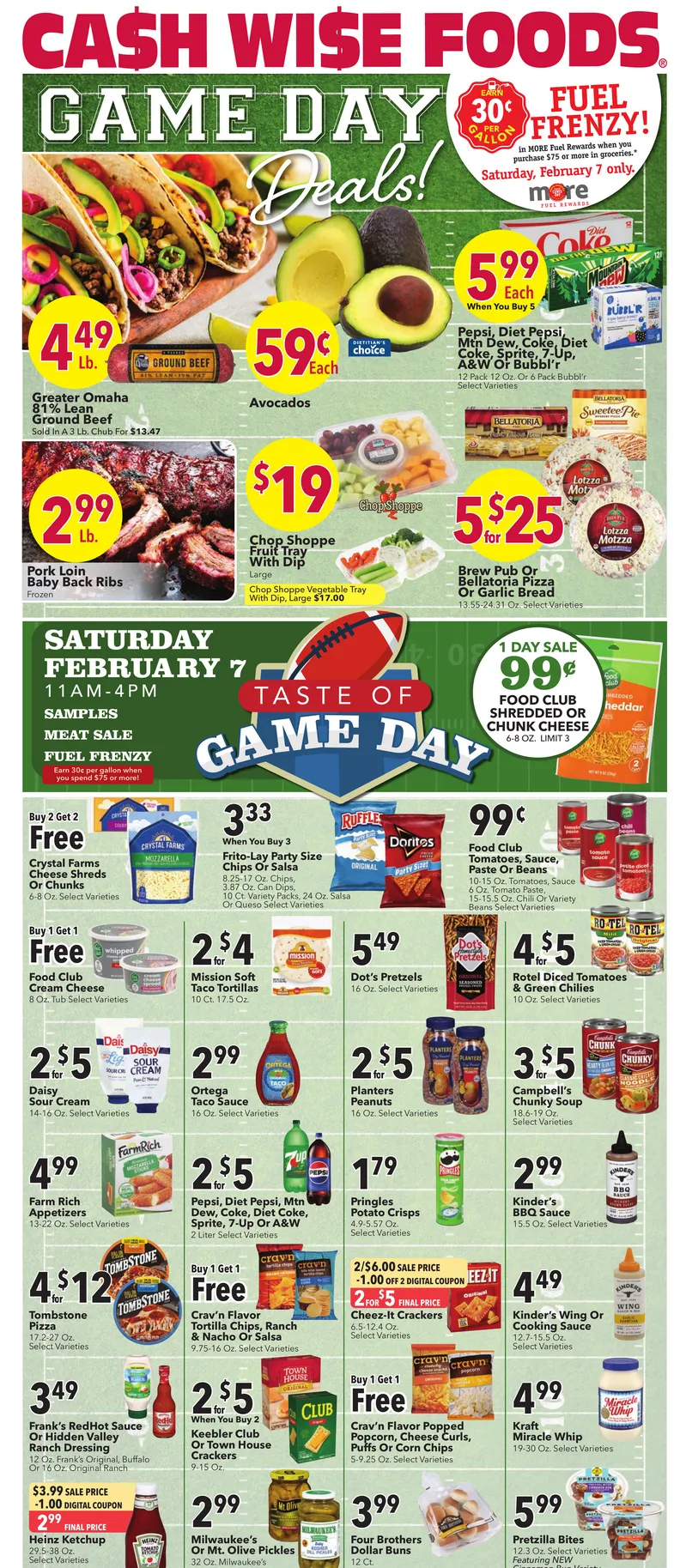 Weekly ad Cash Wise Sales from February 4 to February 10 2026 - Page 