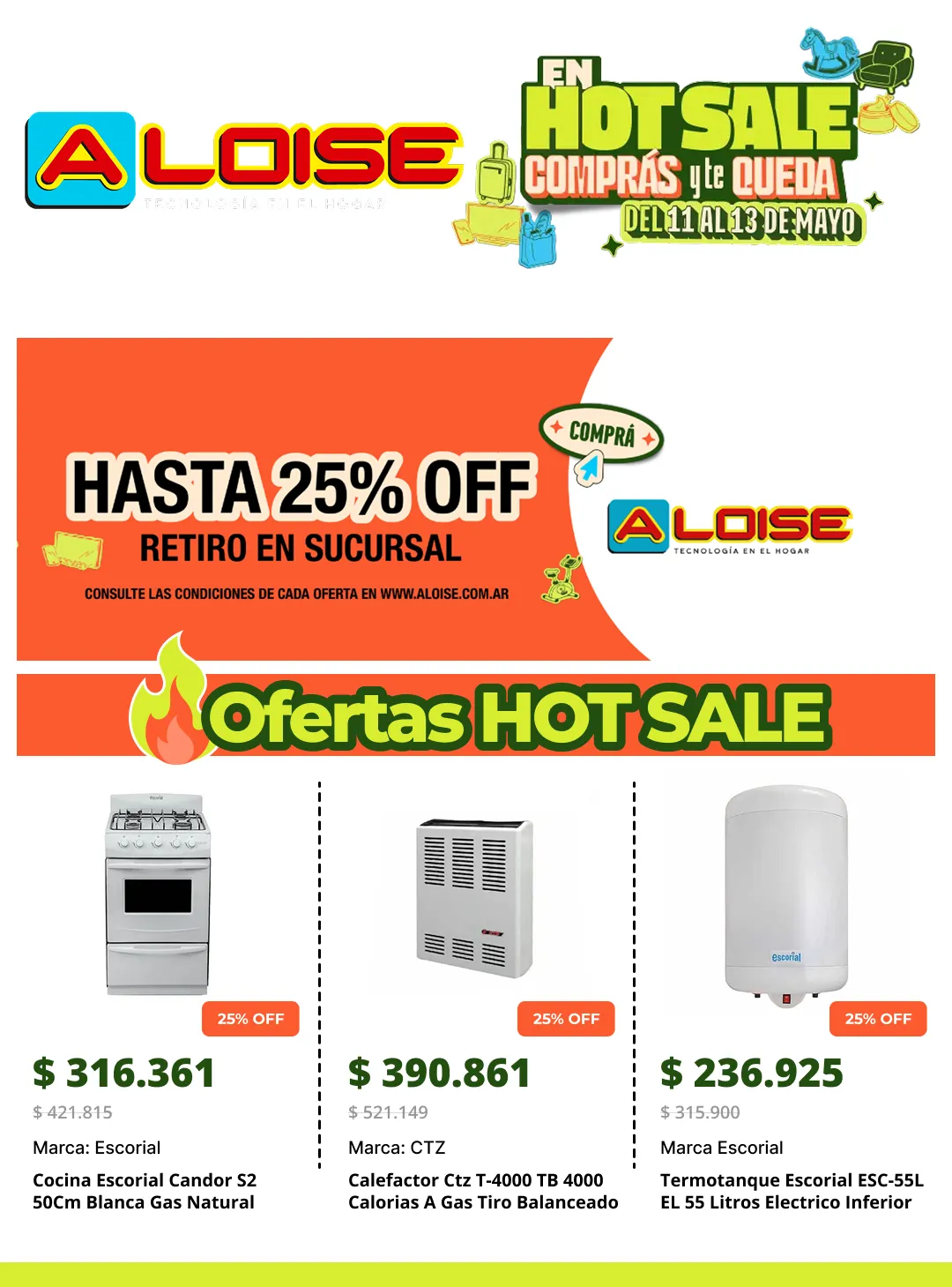 Ofertas de  Aloise Ofertas 11 de mayo al 30 de mayo 2026 - Página  del catálogo