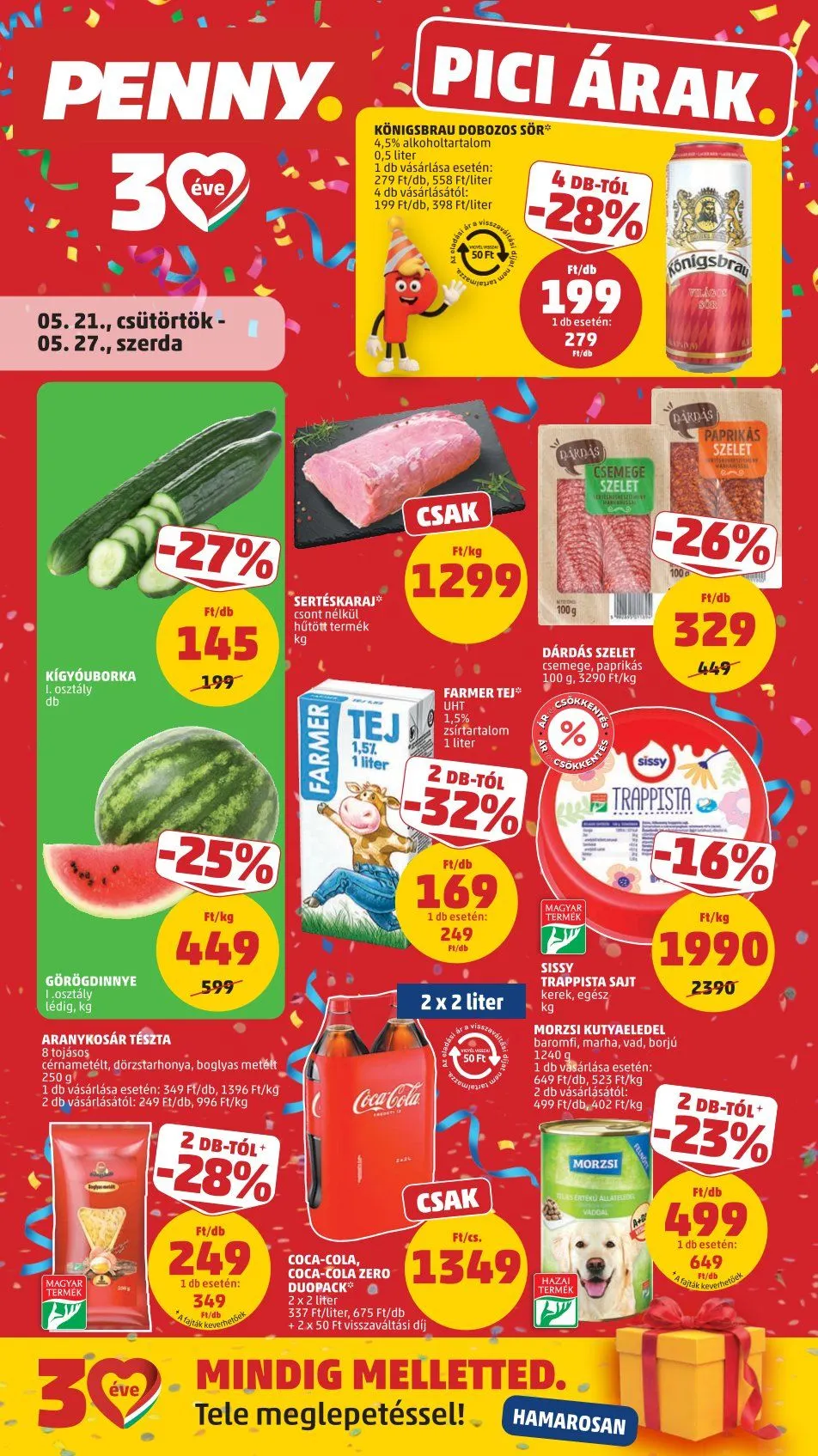 Katalógus  Penny Market legfrissebb ajánlatai május 21.-tól május 27.-ig 2026. - Oldal 1