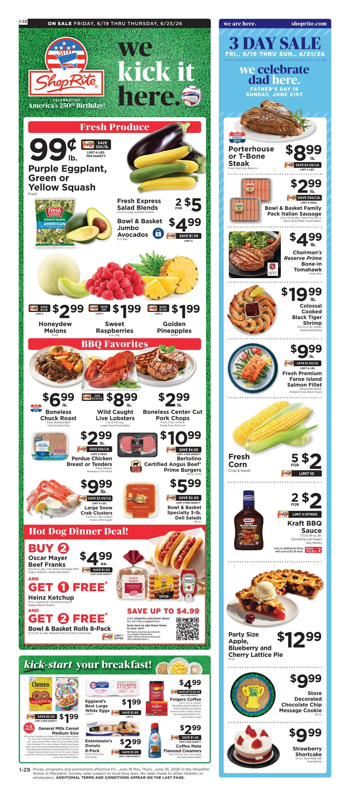 Weekly ad ShopRite Sales from June 19 to June 25 2026 - Page
