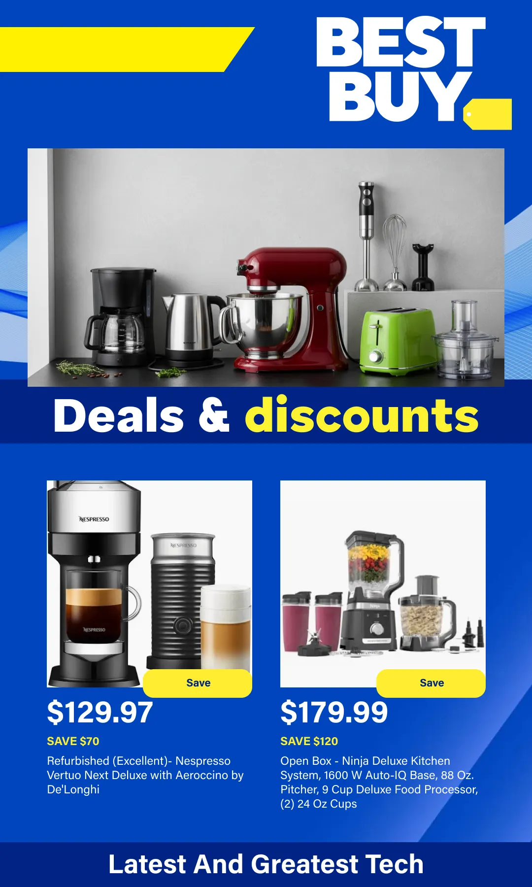 Best Buy Sales from April 8 to April 28 2026 - flyer page