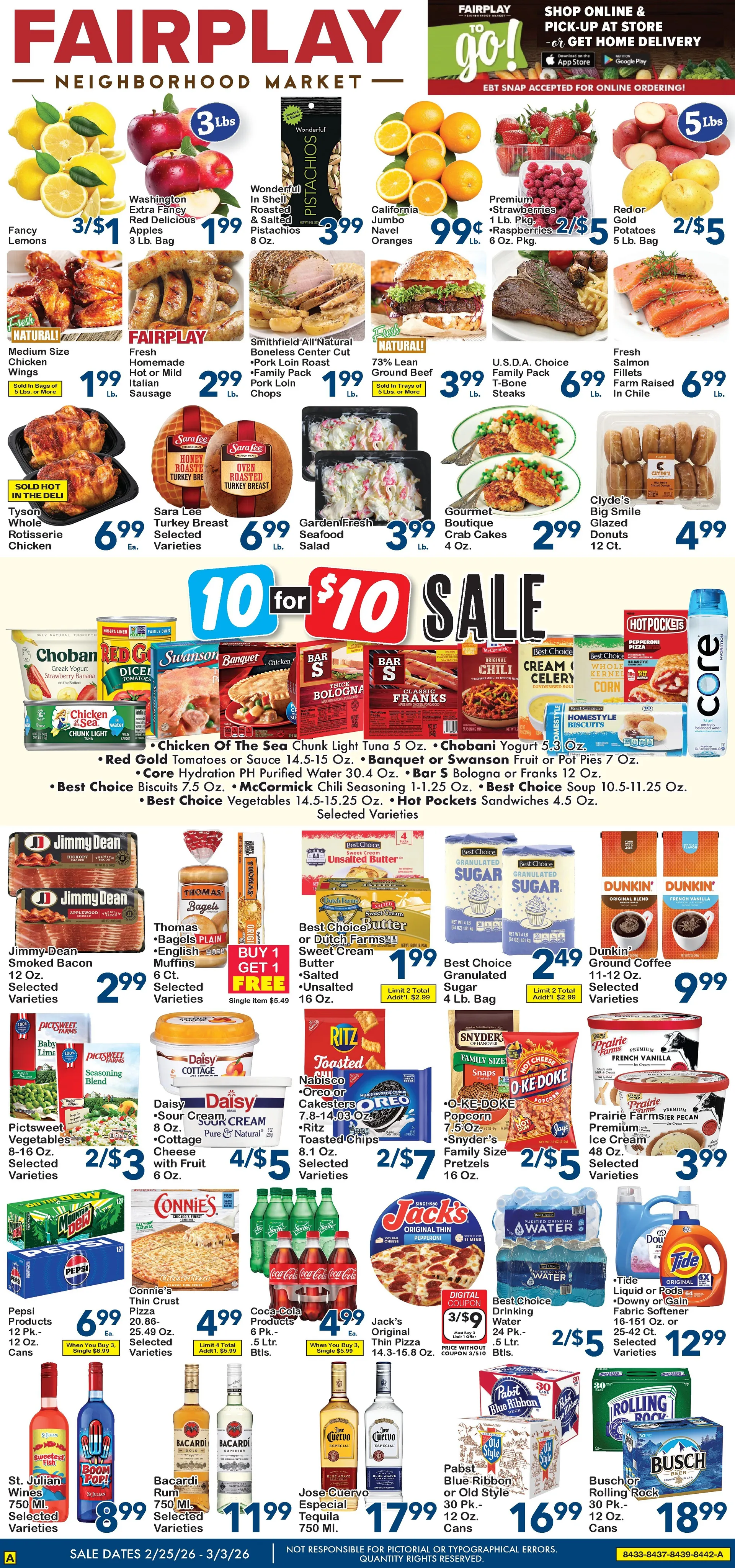 Weekly ad FairPlay Sales from February 25 to March 3 2026 - Page 1