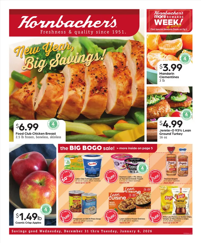 Weekly ad Hornbacher's Sales from December 31 to January 6 2026 - Page 