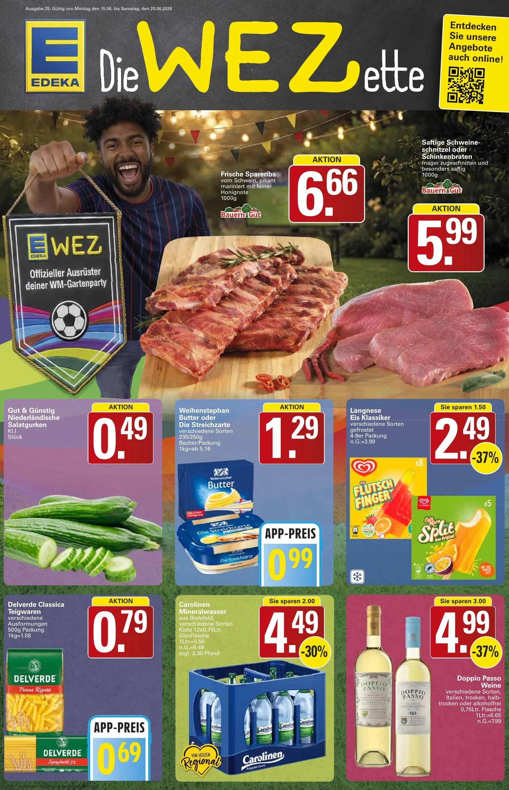 Wez Angebote von 15. Juni bis 20. Juni 2026 - Prospekt seite 1