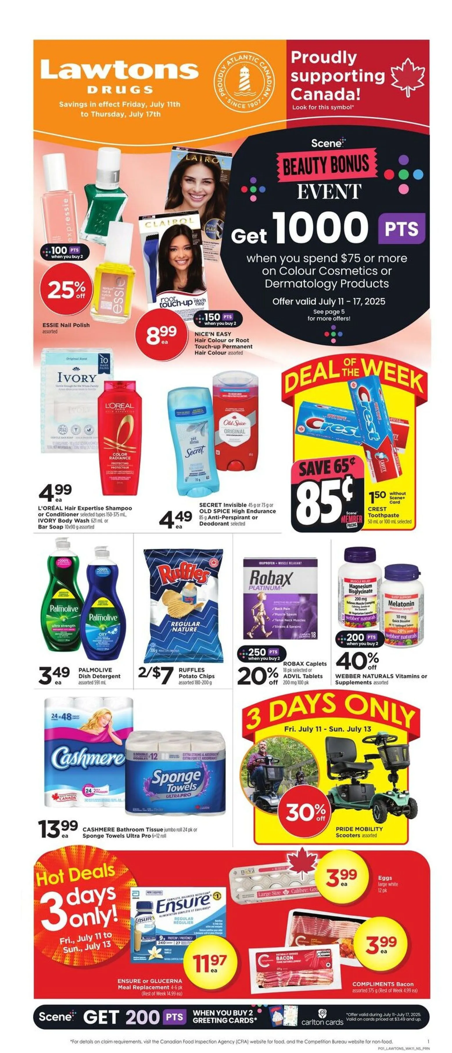 Lawtons Drugs lSales from July 11 to July 17 2025 - flyer page 