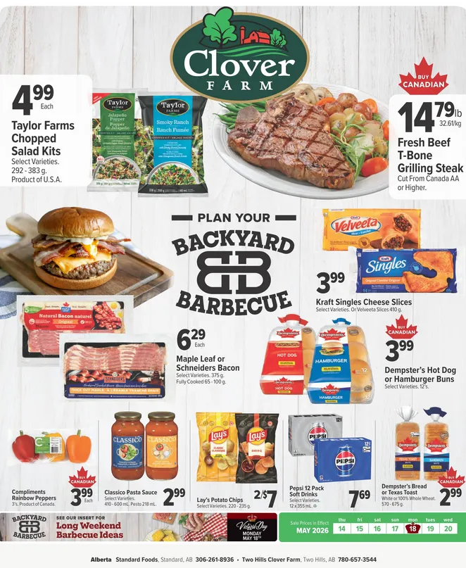 Clover Farm Sales from May 14 to May 20 2026 - flyer page 1