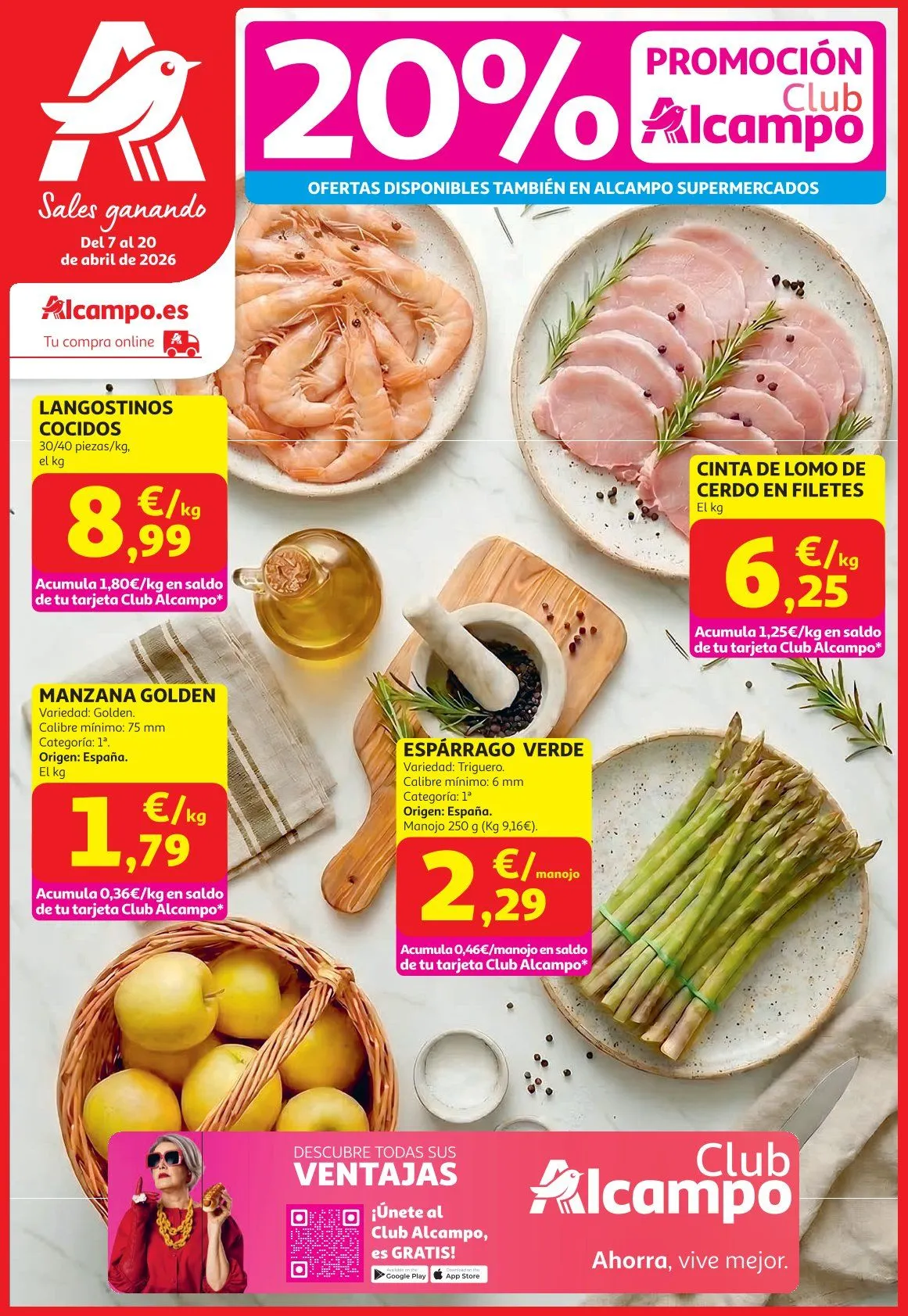 Catálogo de  Alcampo Ofertas 7 de abril al 20 de abril 2026 - Página 1