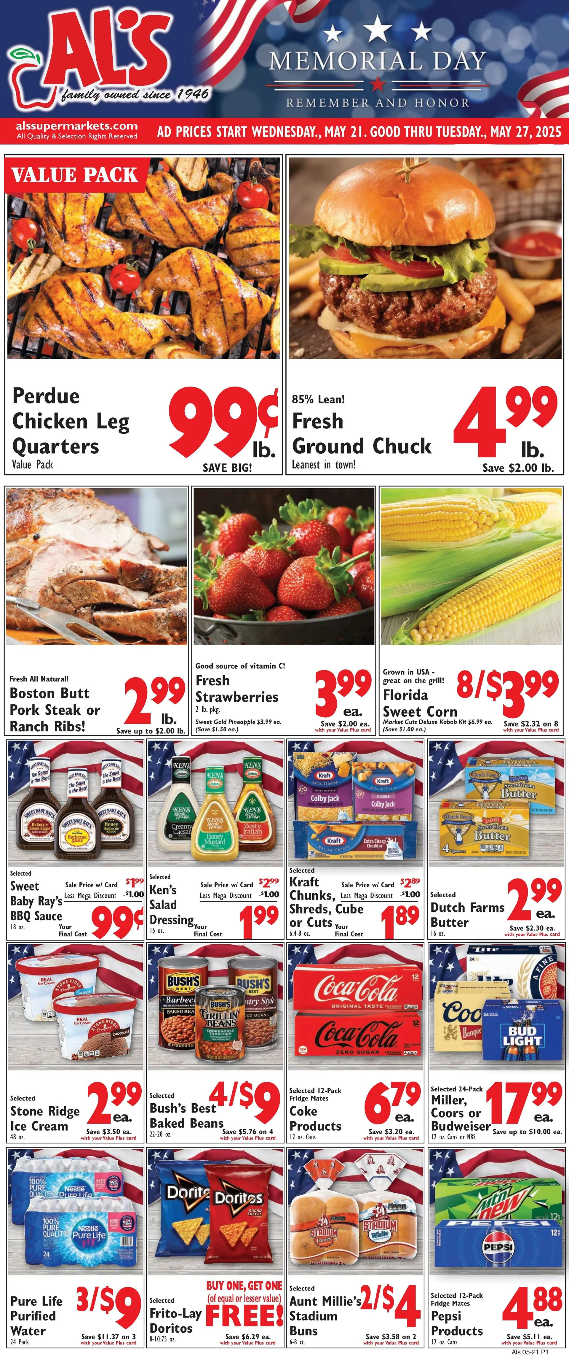 Weekly ad Al's Supermarket Deals from May 22 to May 27 2025 - Page 