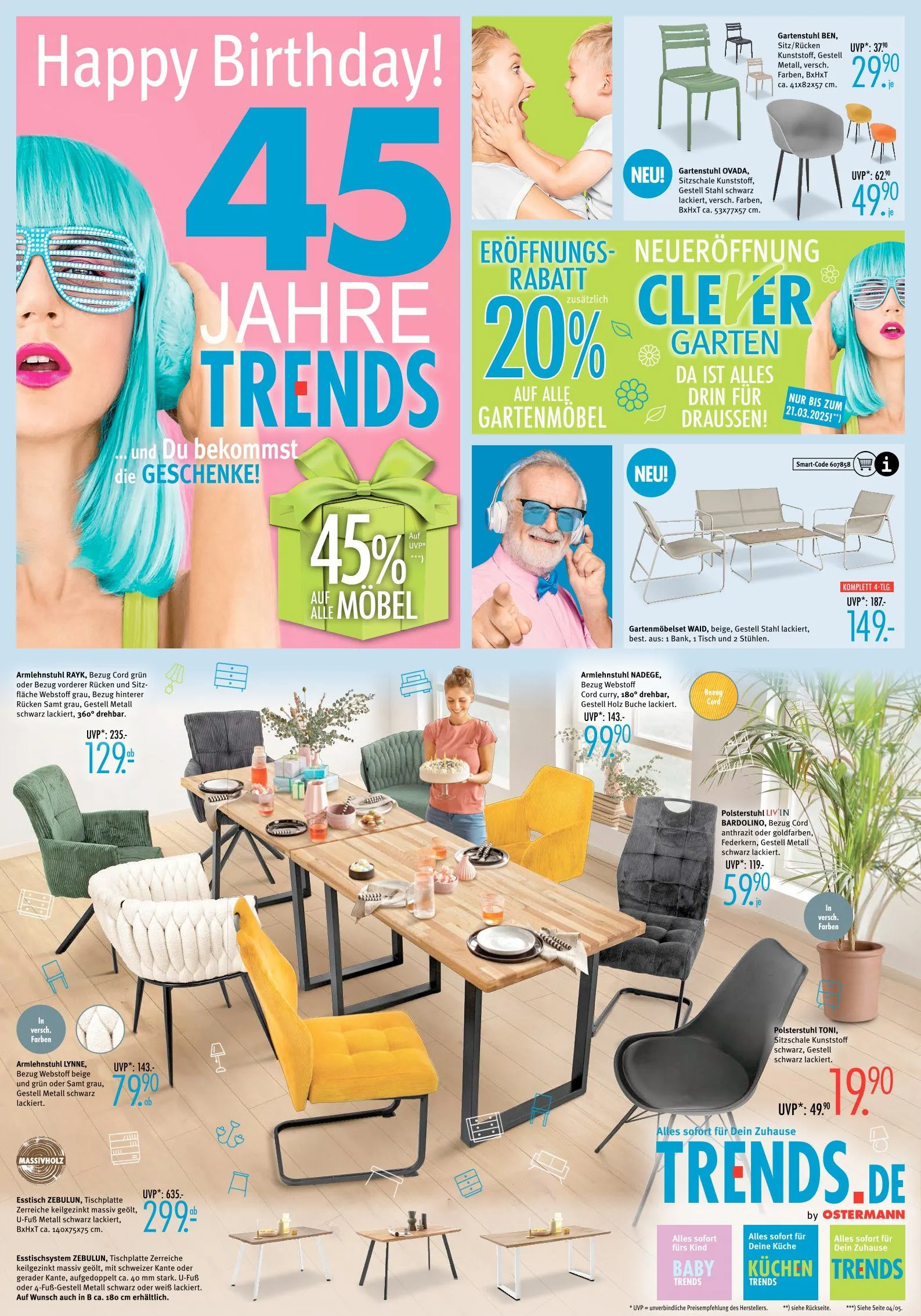 Trends Angebote von 3. März bis 21. März 2025 - Prospekt seite 