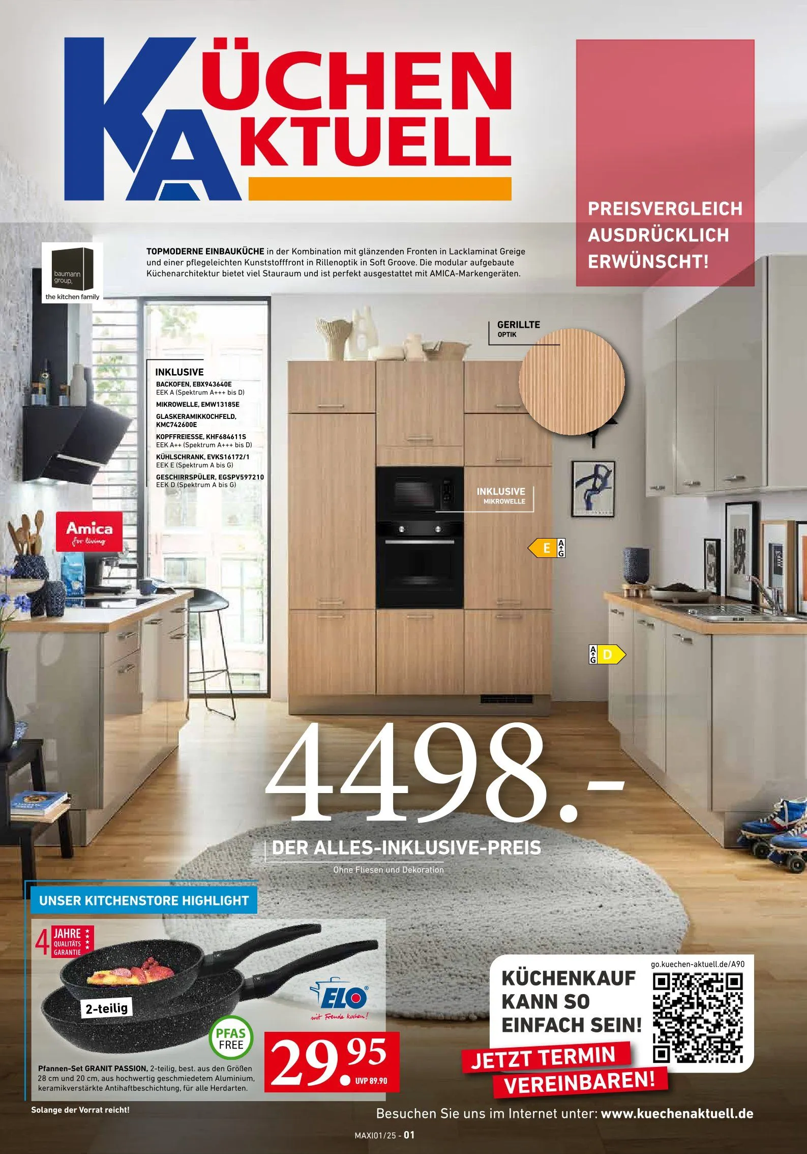 Küchen Aktuell Prospekt von 14. Februar bis 28. Februar 2025 - Prospekt seite 