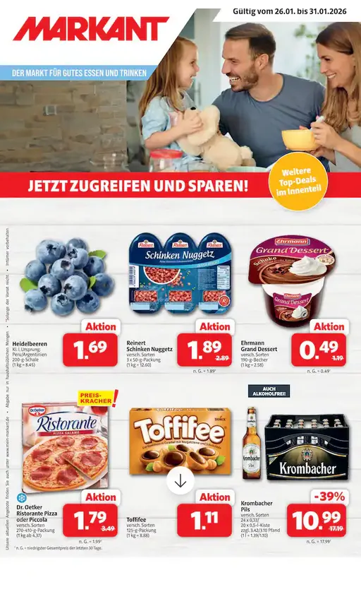 Markant Prospekte von 26. Januar bis 31. Januar 2026 - Prospekt seite