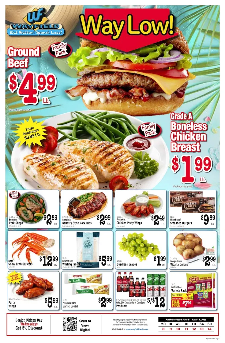Weekly ad Wayfield Sales from June 8 to June 14 2026 - Page 1