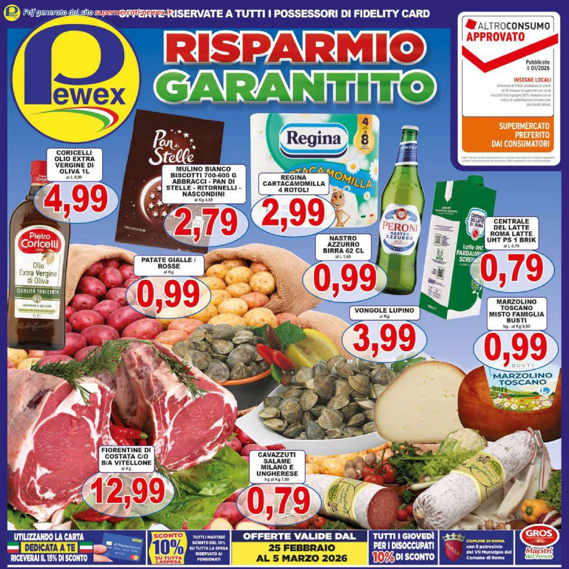 Pewex Volantino da 25 febbraio a 25 febbraio di 2026 - Pagina del volantino 1