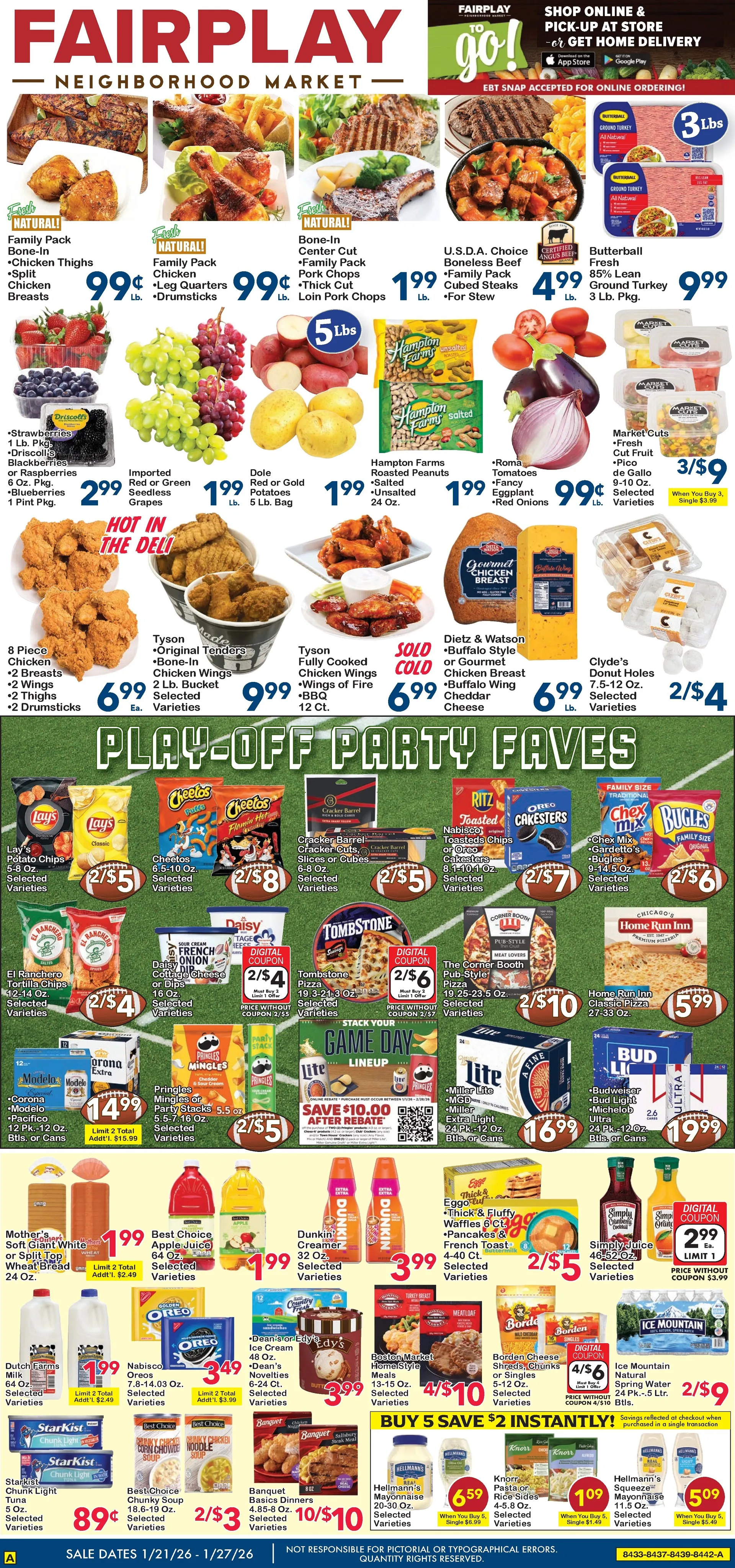 Weekly ad FairPlay Sales from January 21 to January 27 2026 - Page 1
