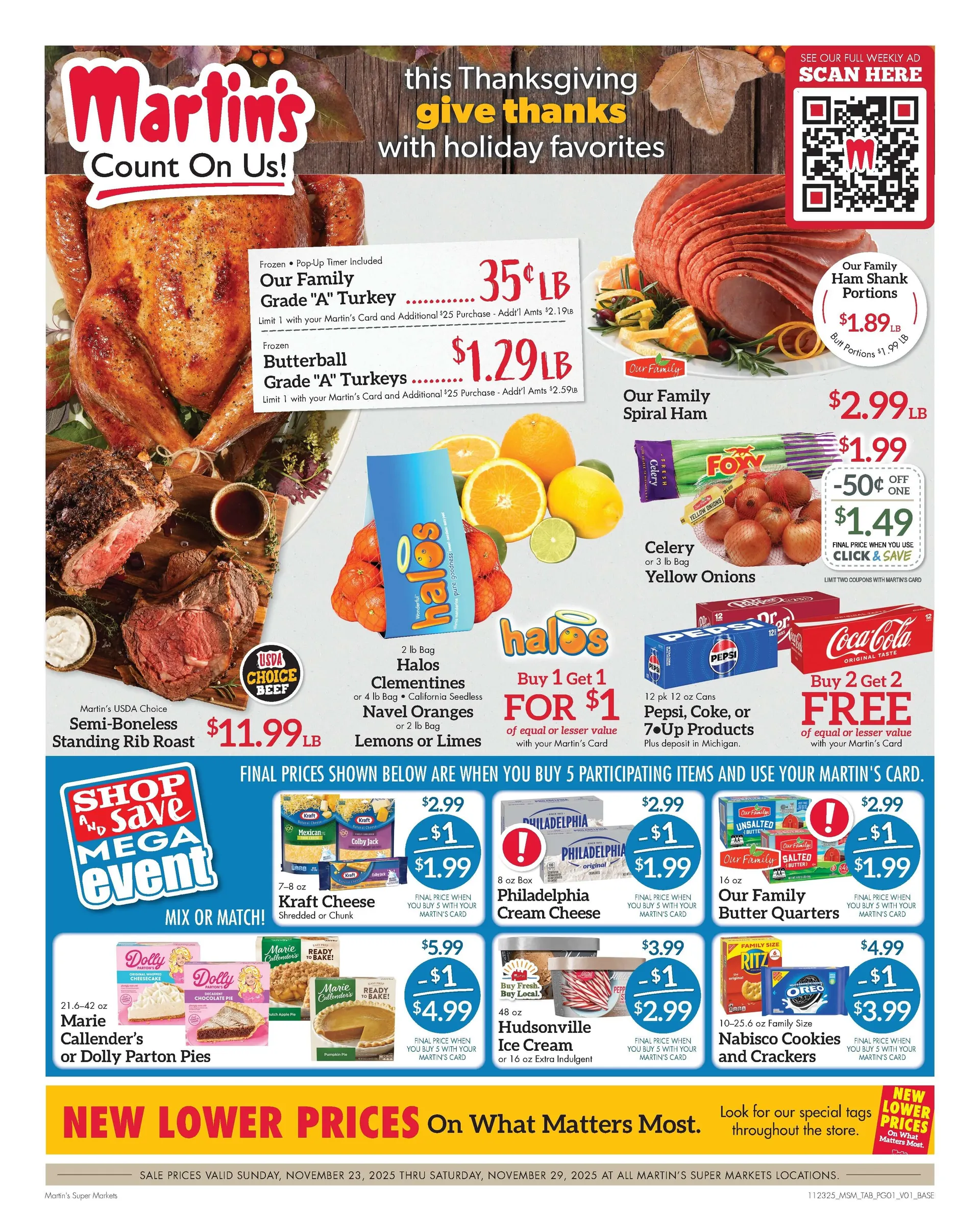 Weekly promotion Martin’s Sales spanning from November 23 to November 29 2025 - Page  for Catalogue 365