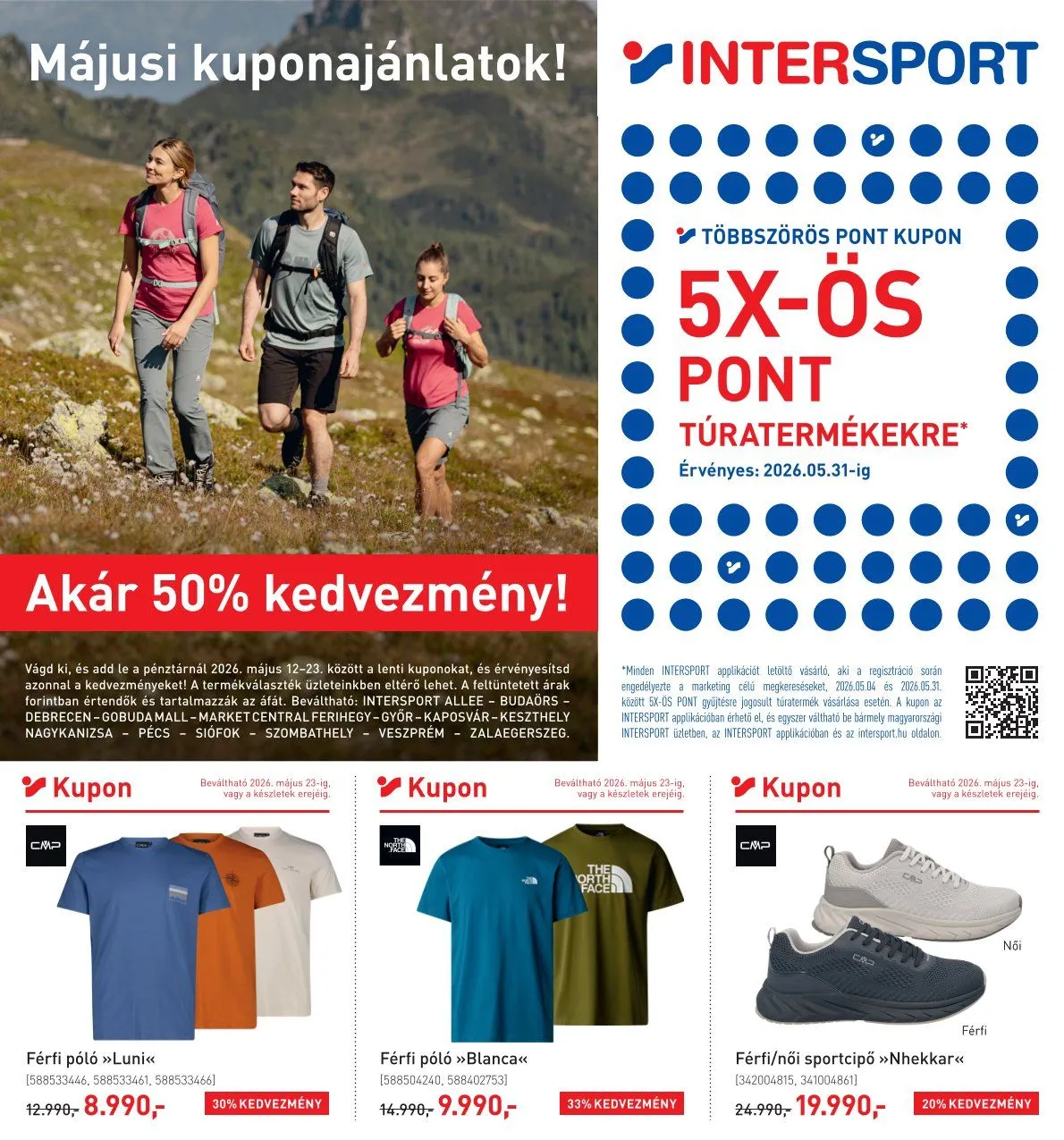 Katalógus Intersport legfrissebb ajánlatai május 12.-tól május 23.-ig 2026. - Oldal 1
