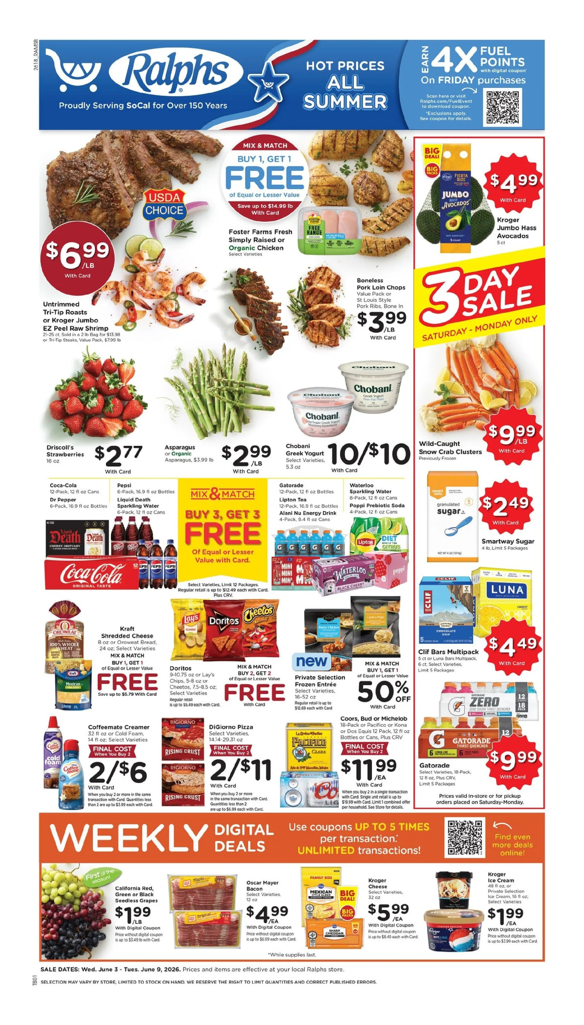Weekly ad Ralphs Sales from June 3 to June 9 2026 - Page 1