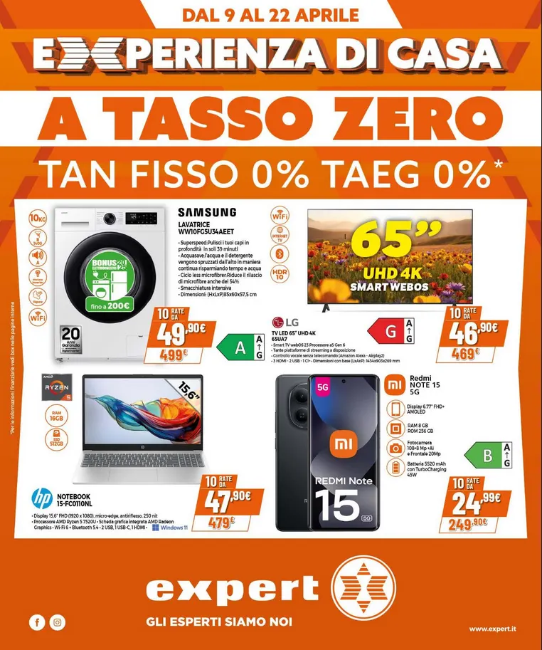  Volantini Mallardo Expert da 9 aprile a 22 aprile di 2026 - Pagina del volantino 1