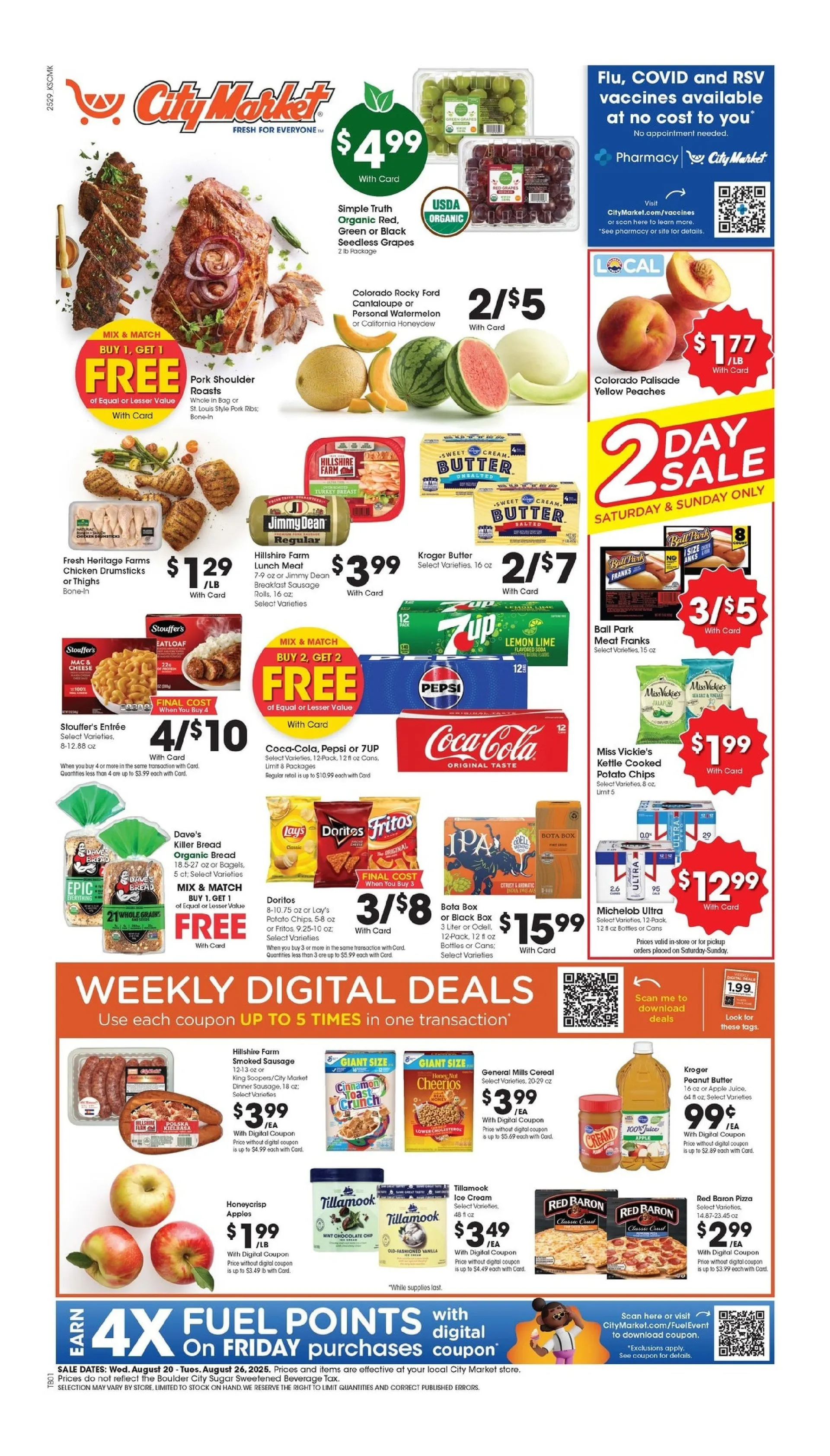 Weekly ad City Market Sales from August 20 to August 26 2025 - Page 