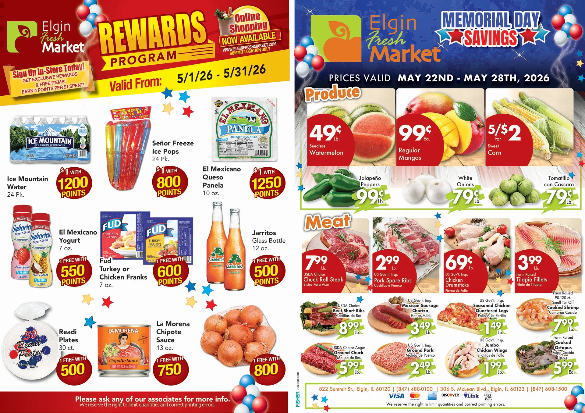 Weekly promotion FairPlay Sales spanning from May 1 to May 31 2026 - Page 1 for Catalogue 365