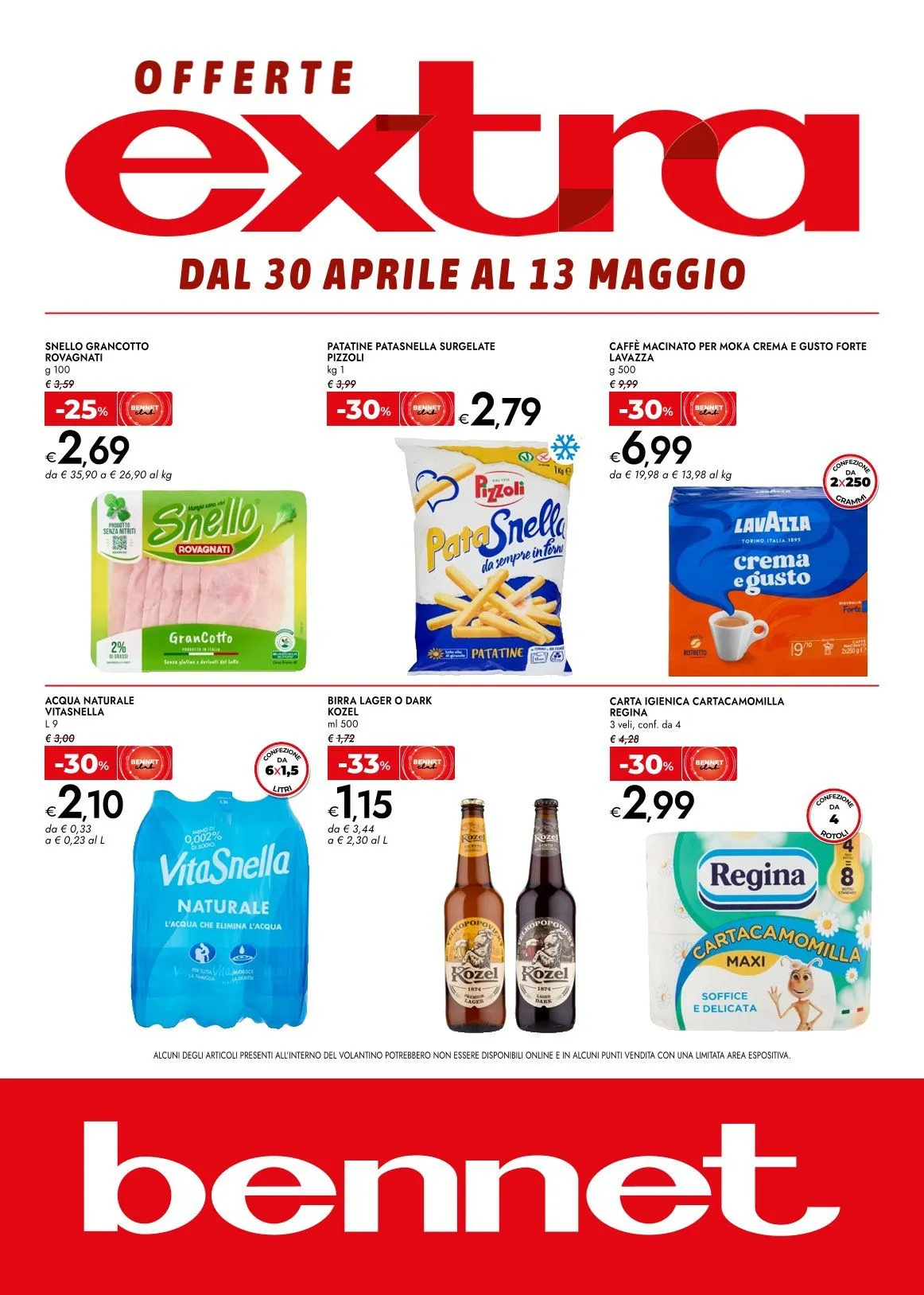 Volantini Bennet da 30 aprile a 13 maggio di 2026 - Pagina del volantino 