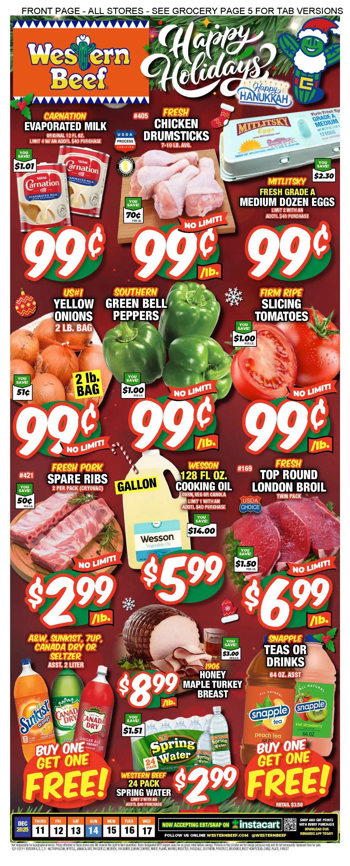 Weekly ad Western Beef Sales from December 12 to December 18 2025 - Page