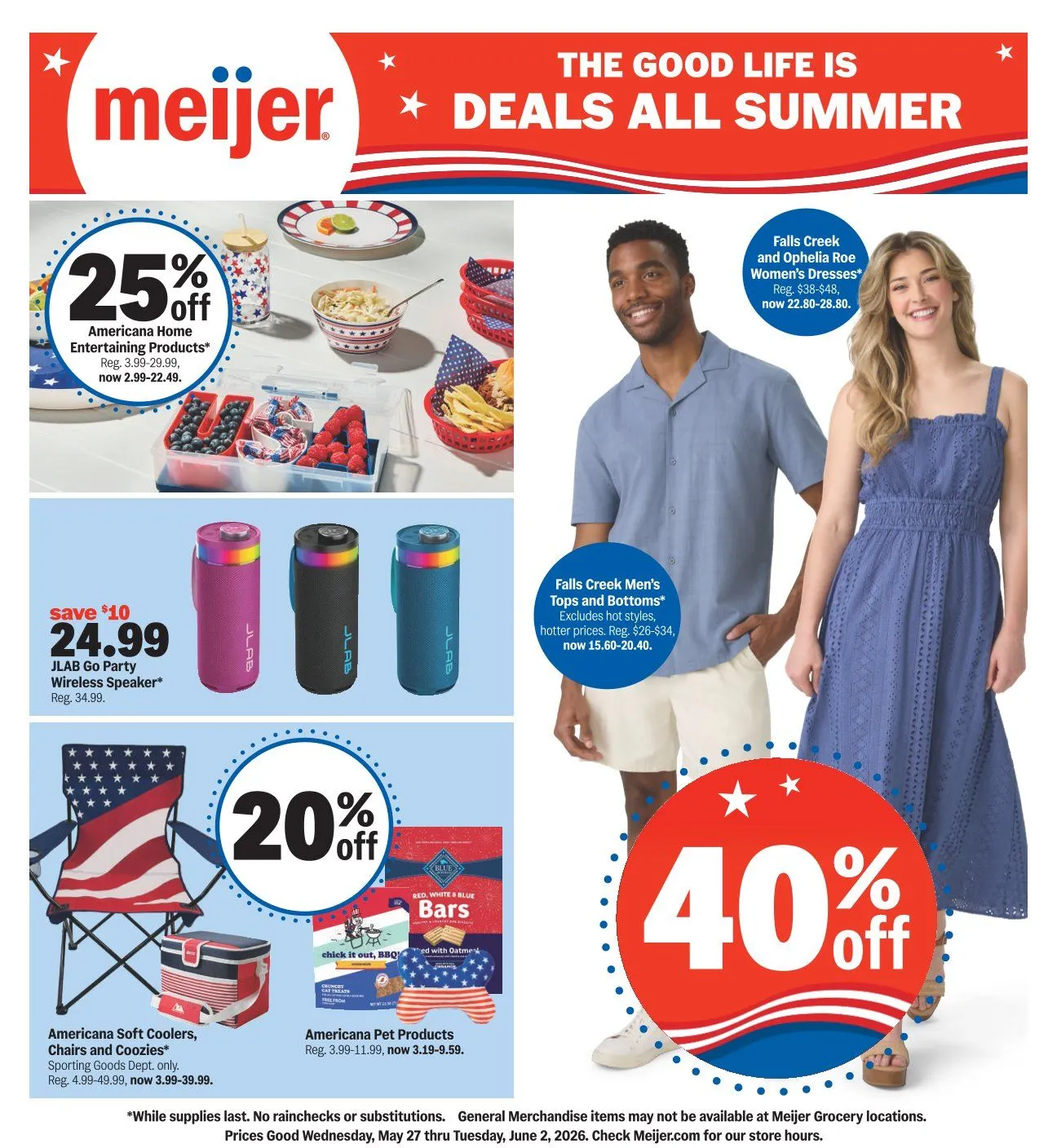 Weekly ad Meijer Sales from May 27 to June 2 2026 - Page 1