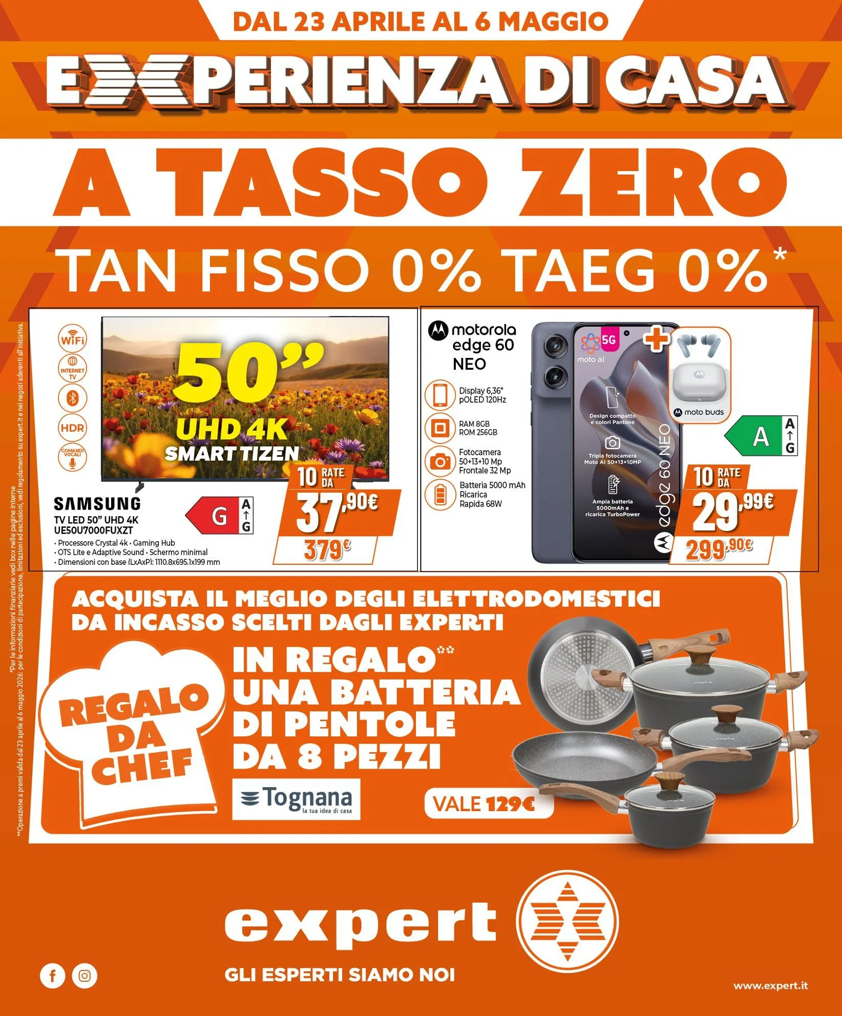 Expert  Volantino da 23 aprile a 6 maggio di 2026 - Pagina del volantino 1