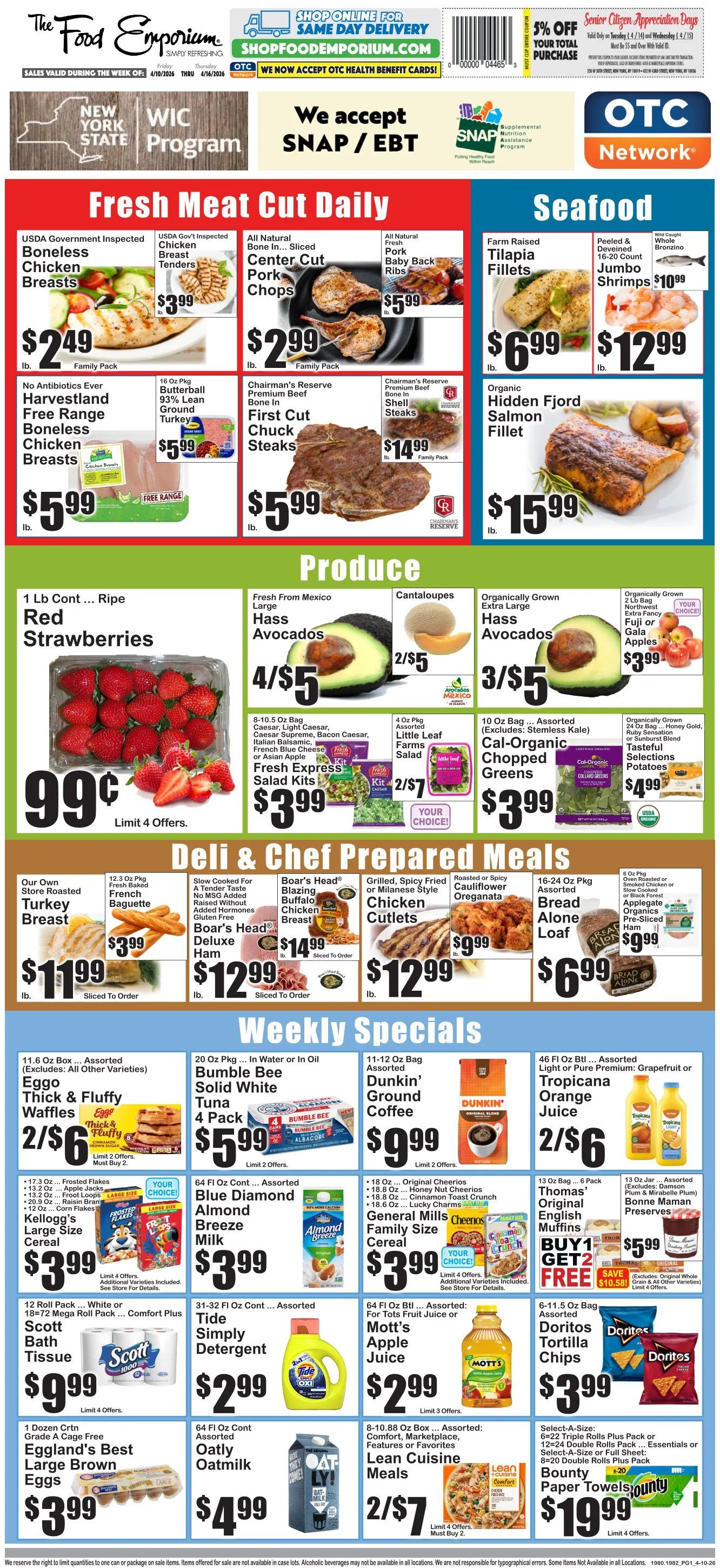 Weekly ad The Food Emporium Sales from April 10 to April 16 2026 - Page