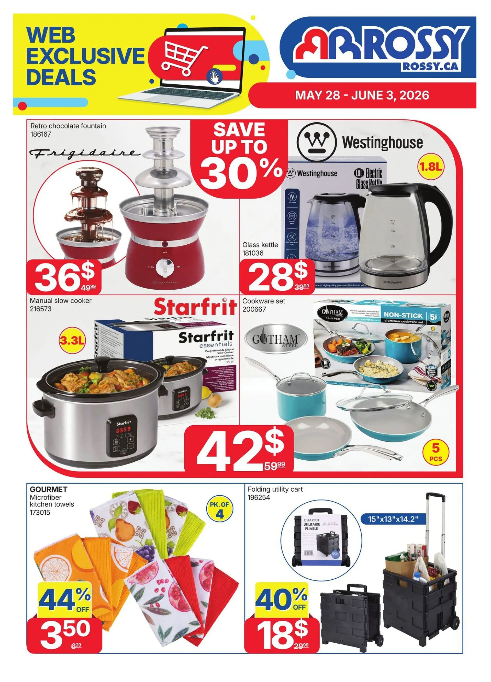 Rossy Sales from May 28 to June 3 2026 - flyer page 