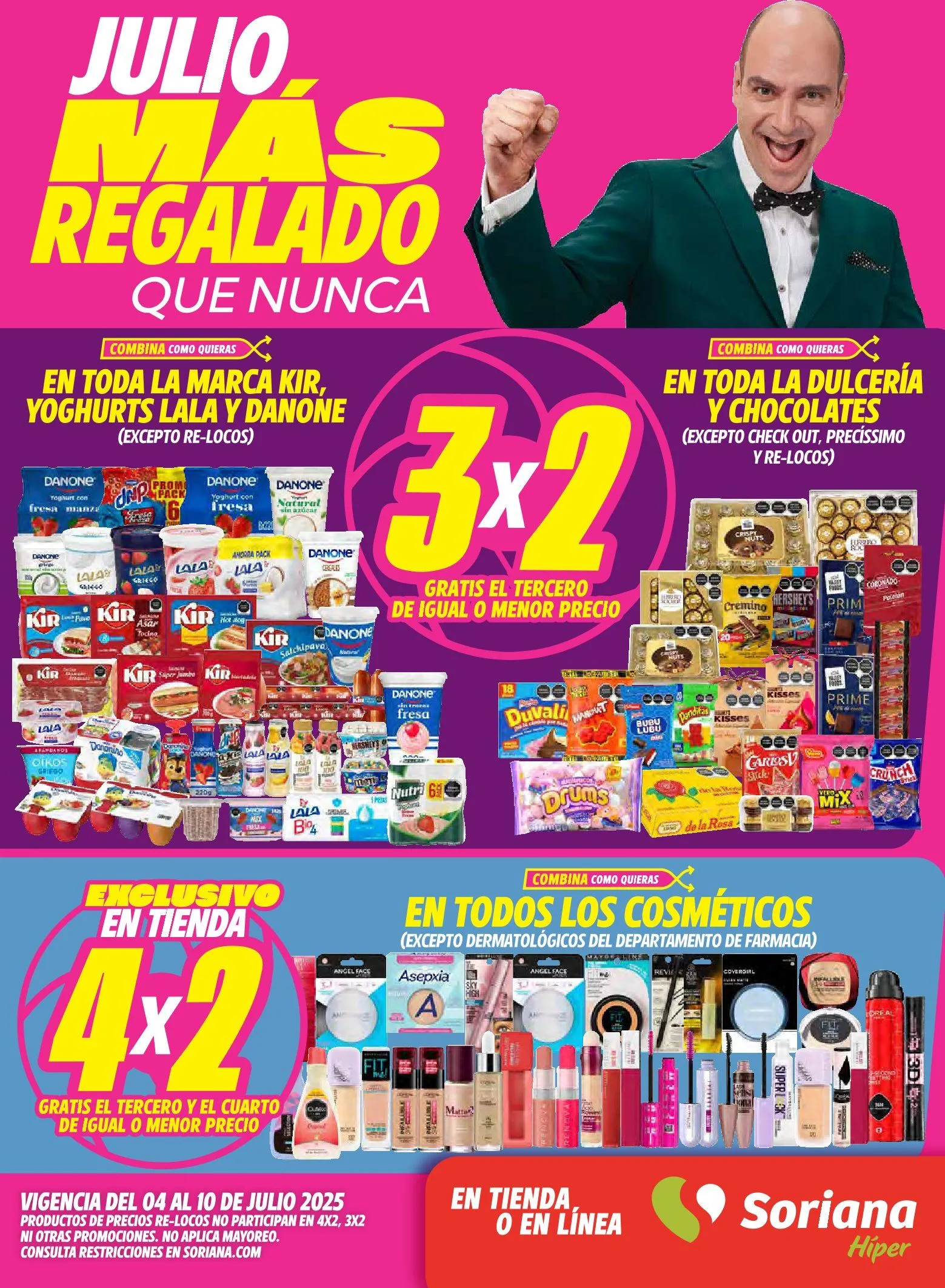 Catálogo de Soriana Ofertas 4 de julio al 10 de julio 2025 - Pagina 1
