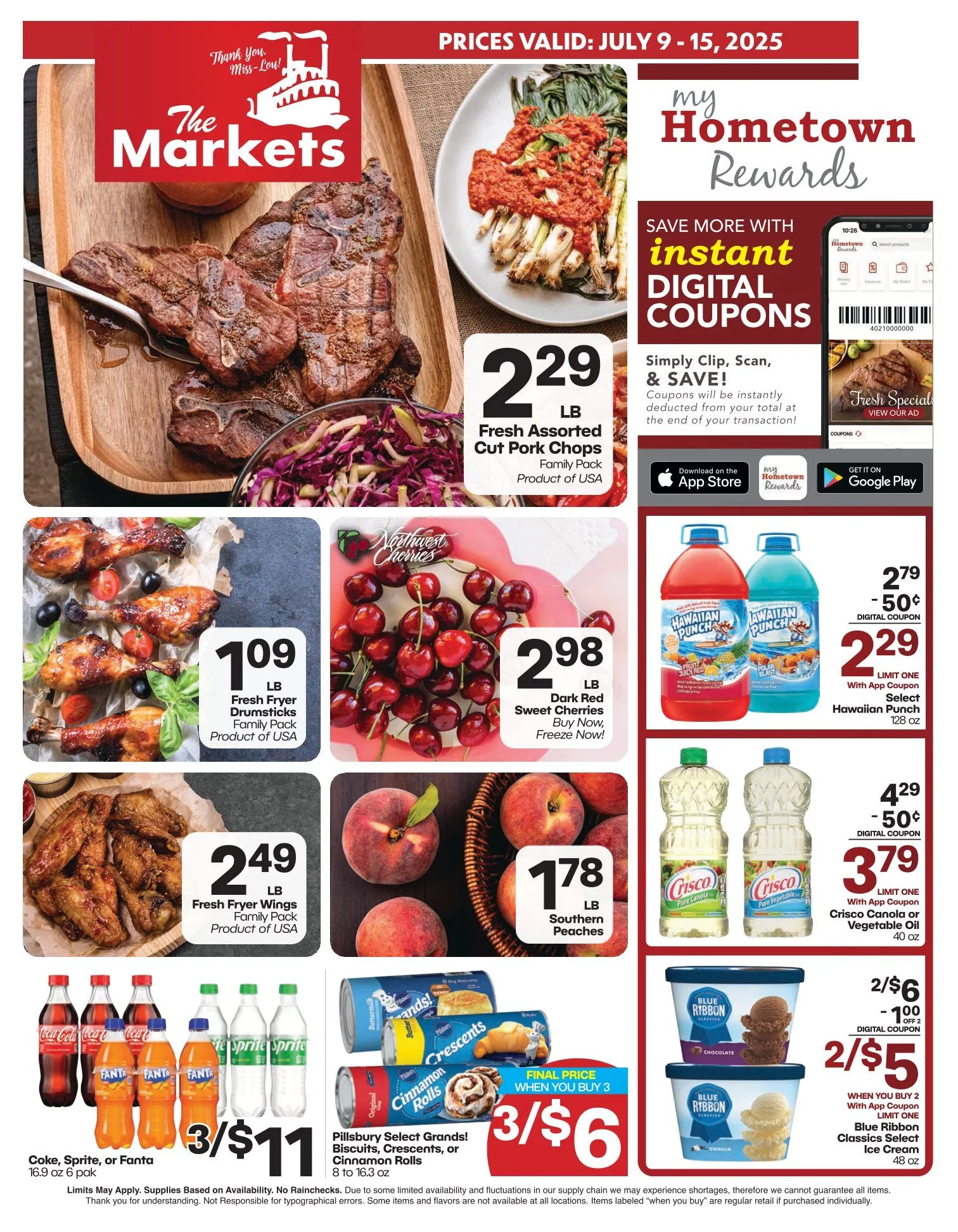 Weekly ad The Markets Sales from July 9 to July 15 2025 - Page 1