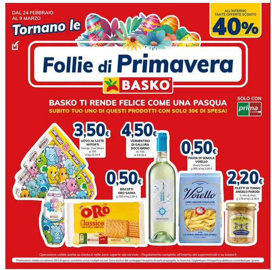 Volantini Basko da 24 febbraio a 9 marzo di 2026 - Pagina del volantino 1