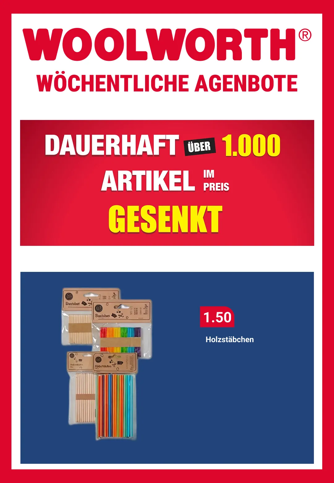 Woolworth Angebote von 13. April bis 2. Mai 2026 - Prospekt seite 