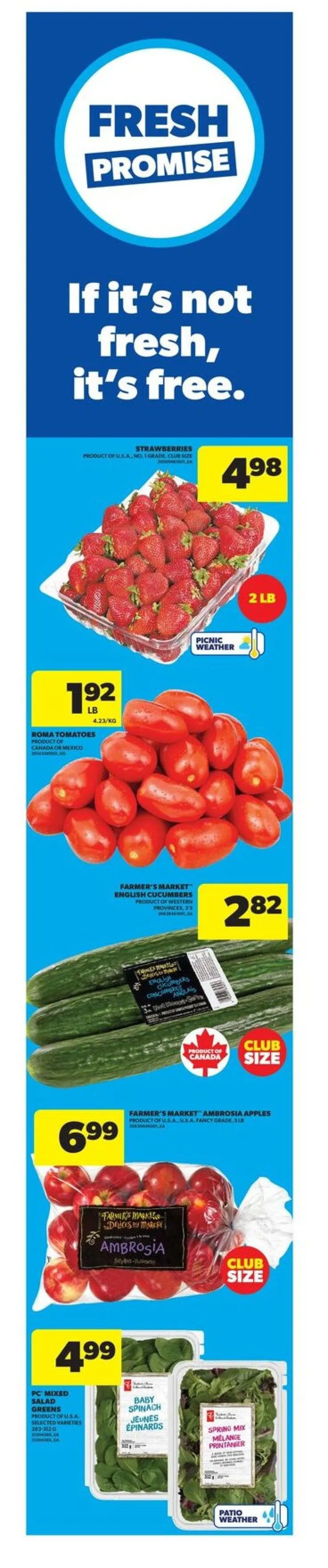 Real Canadian Superstore fSales from July 3 to July 9 2025 - flyer page 1