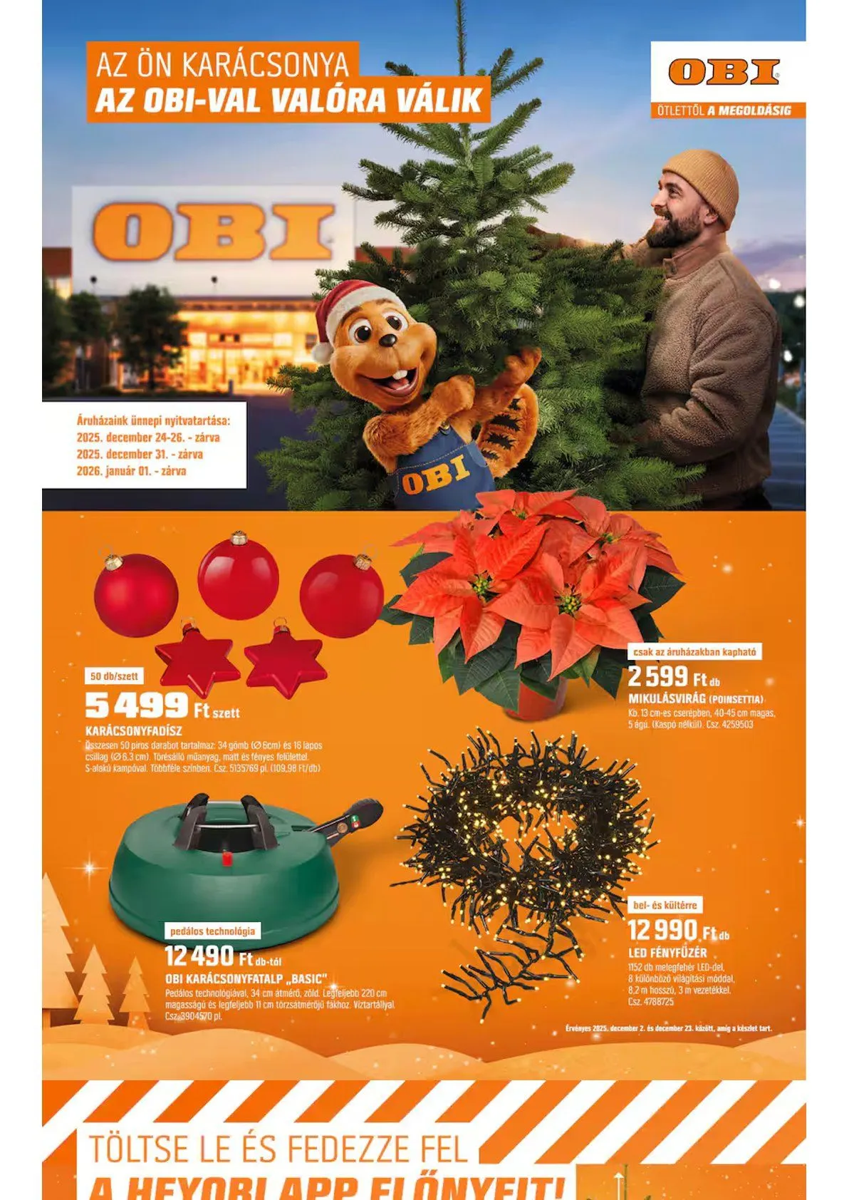 OBI - december 2. december 23. 2025.