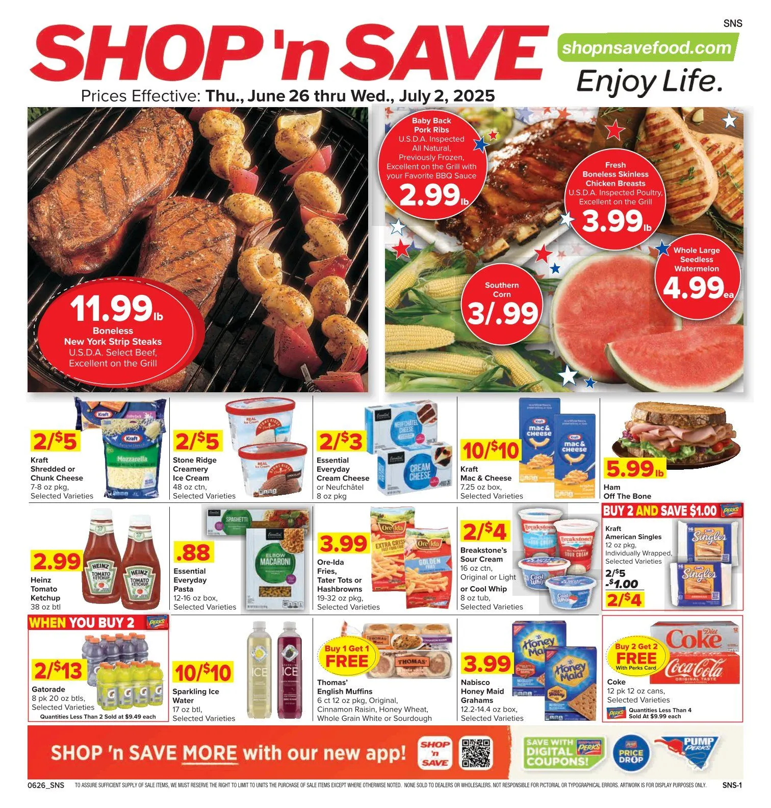 Weekly ad Shop'n Save weekly ads from June 26 to July 2 2025 - Page