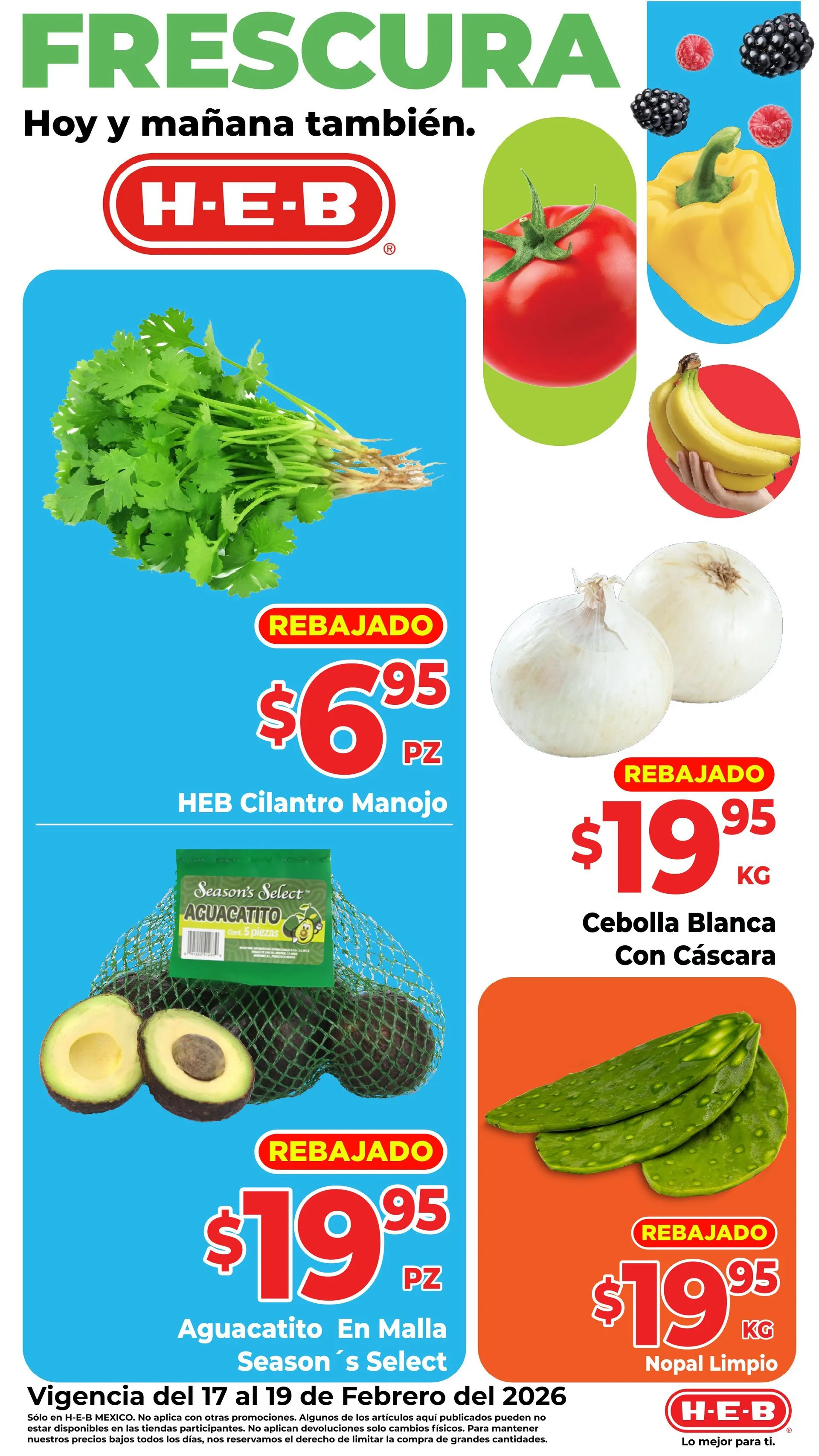 Catálogo de H-E-B catálogos y ofertas 17 de febrero al 19 de febrero 2026 - Pagina