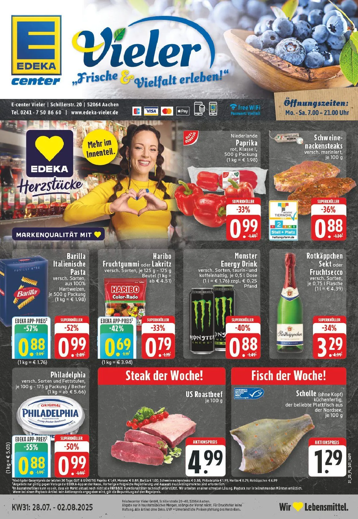 Edeka Prospekte von 28. Juli bis 2. August 2025 - Prospekt seite 