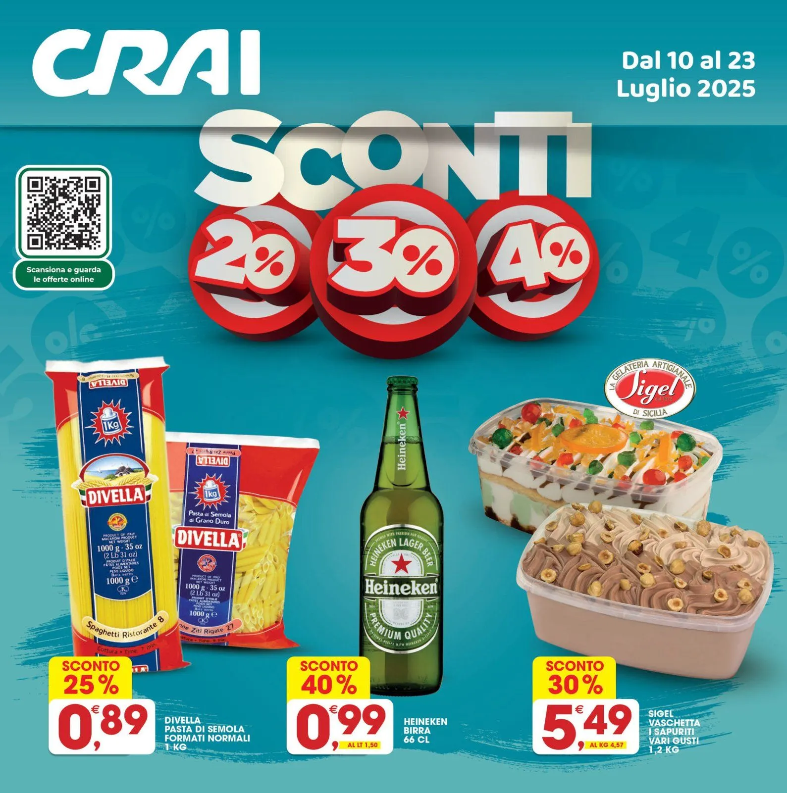 Volantini Crai da 10 luglio a 23 luglio di 2025 - Pagina del volantino