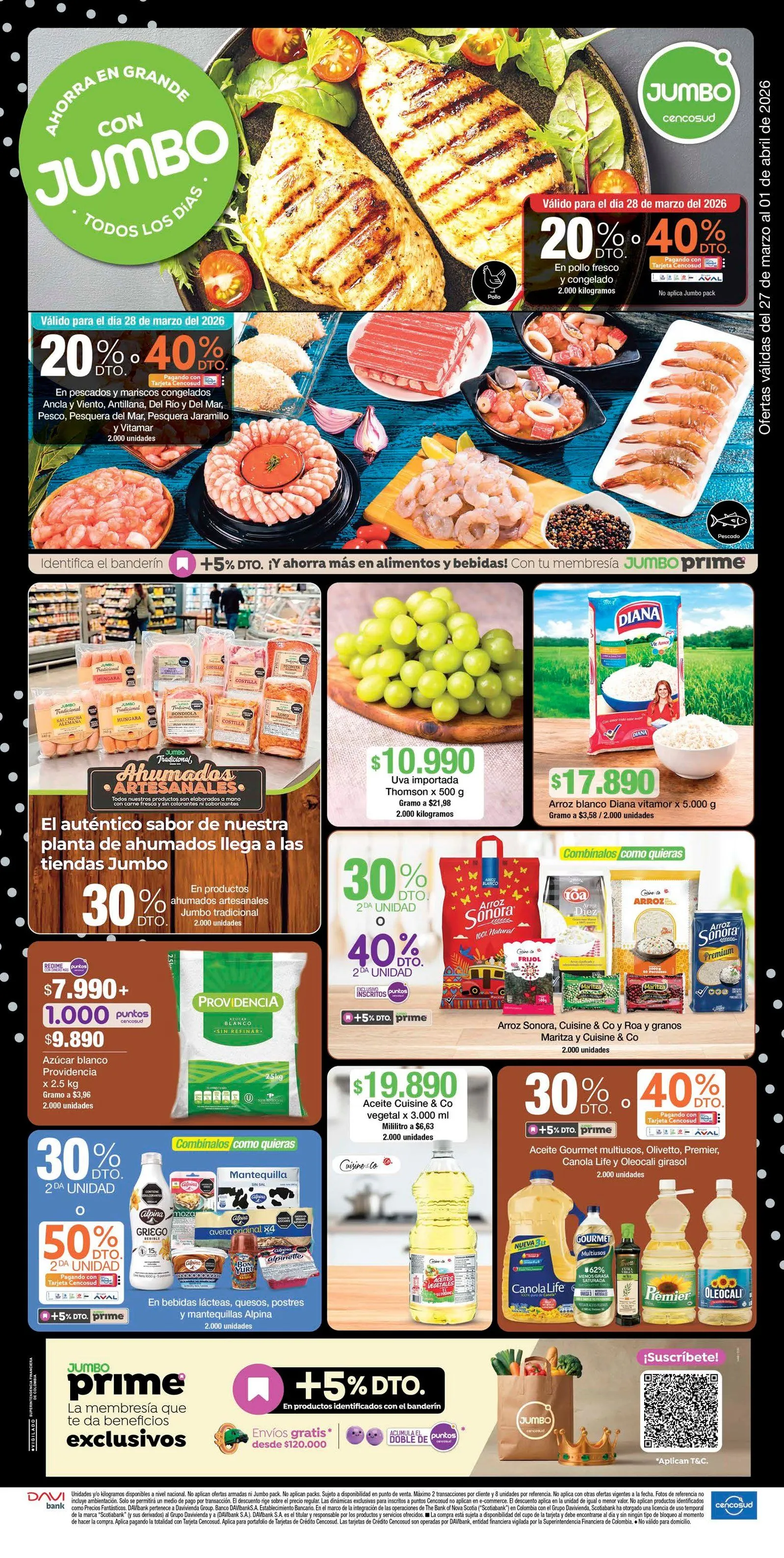 Catalogo de Jumbo Ofertas 27 de marzo al 1 de abril 2026 - Pag 1