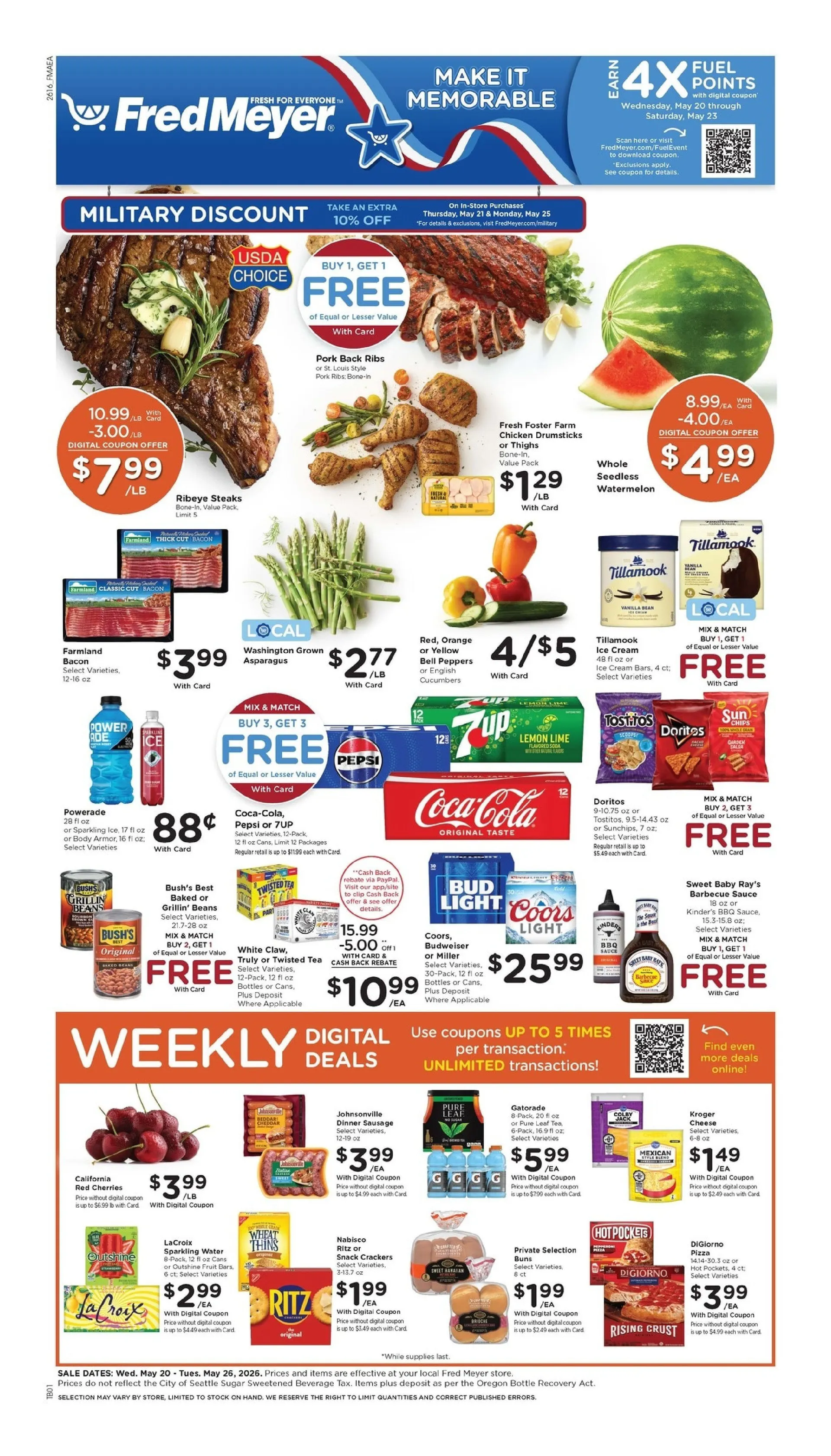 Weekly ad Fred Meyer Sales from May 20 to May 26 2026 - Page