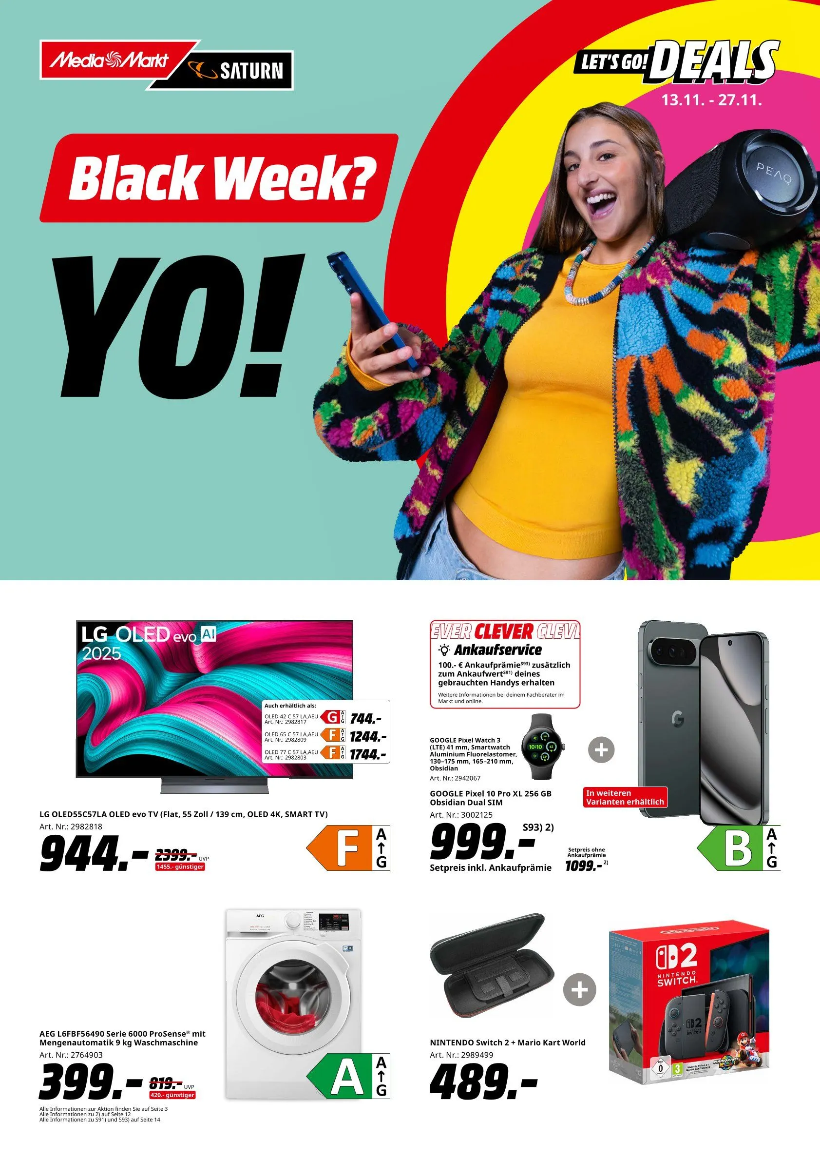 Black friday deals von 13. November bis 27. November 2025 - Prospekt seite 1
