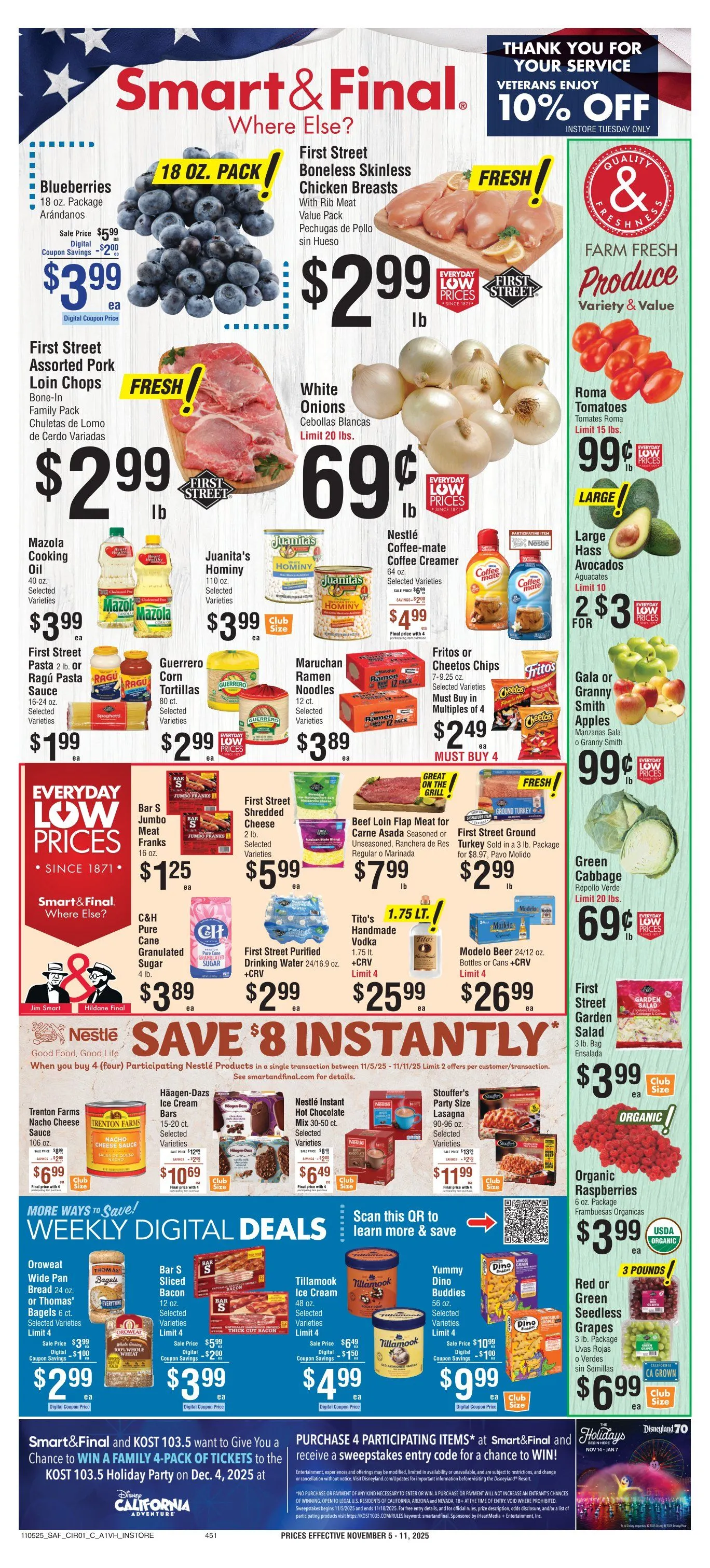 Weekly ad Smart and Final Sales from November 5 to November 11 2025 - Page 1