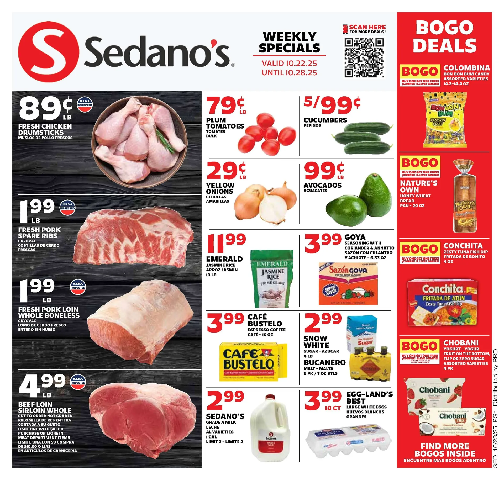 Weekly ad Sedano's Sales from October 22 to October 28 2025 - Page 