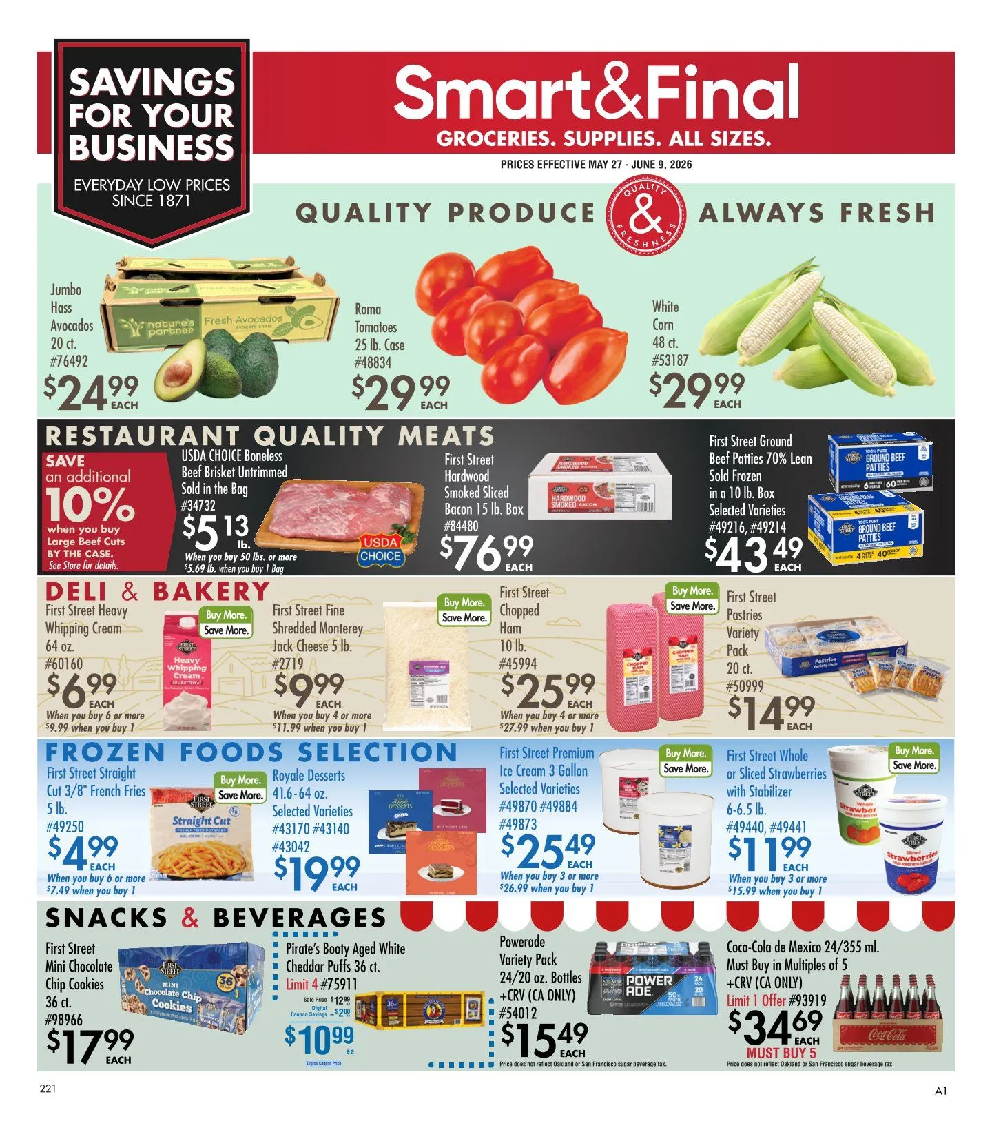 Weekly ad  Smart and Final Sales from May 27 to June 9 2026 - Page 