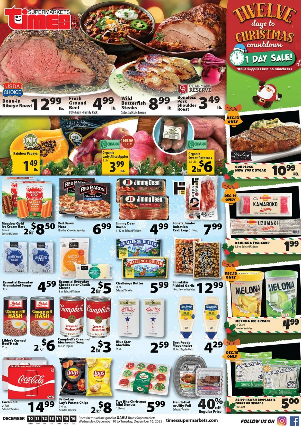 Weekly ad Times Supermarkets from December 10 to December 16 2025 - Page 1