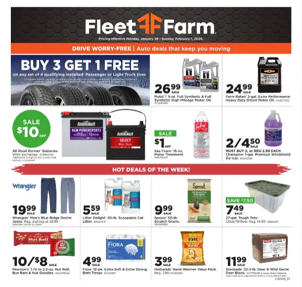 Weekly ad Fleet Farm Sales from January 26 to February 1 2026 - Page 
